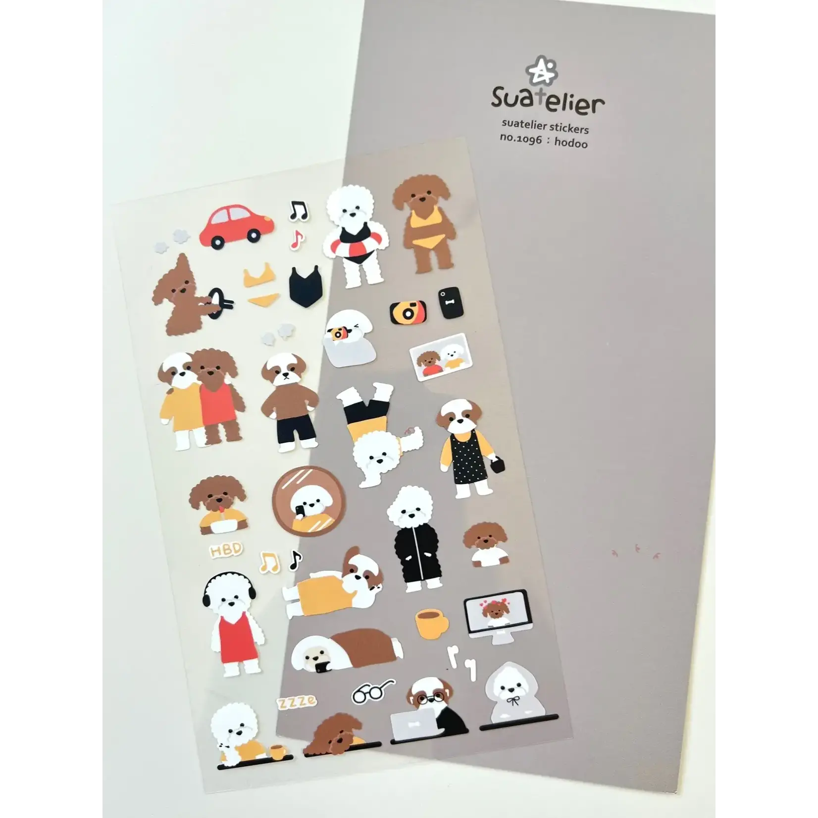 Suatelier Hodoo Puppy Life Stickers - 01096