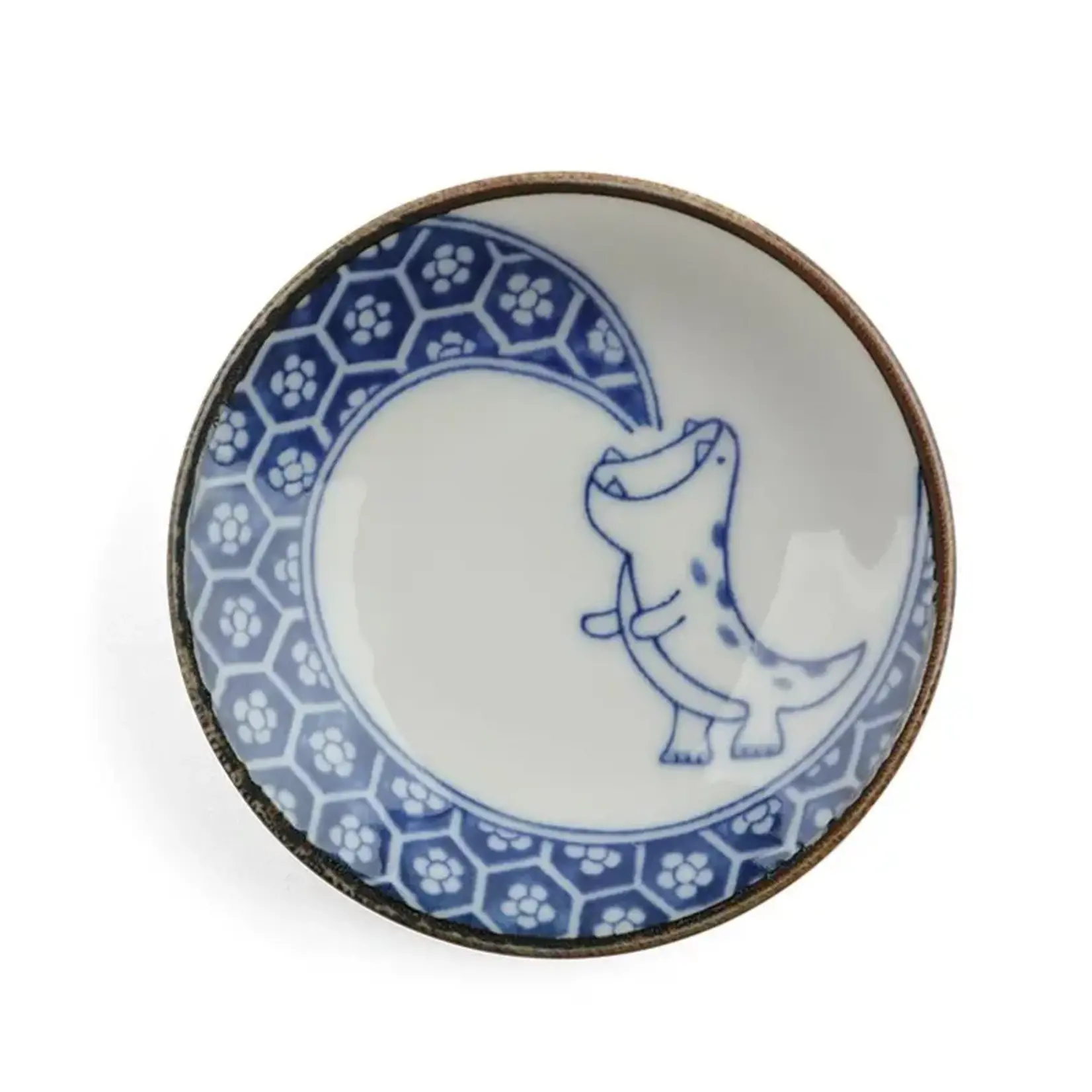 Blue Flame Dragon 3.5" Sauce Dish - J6815