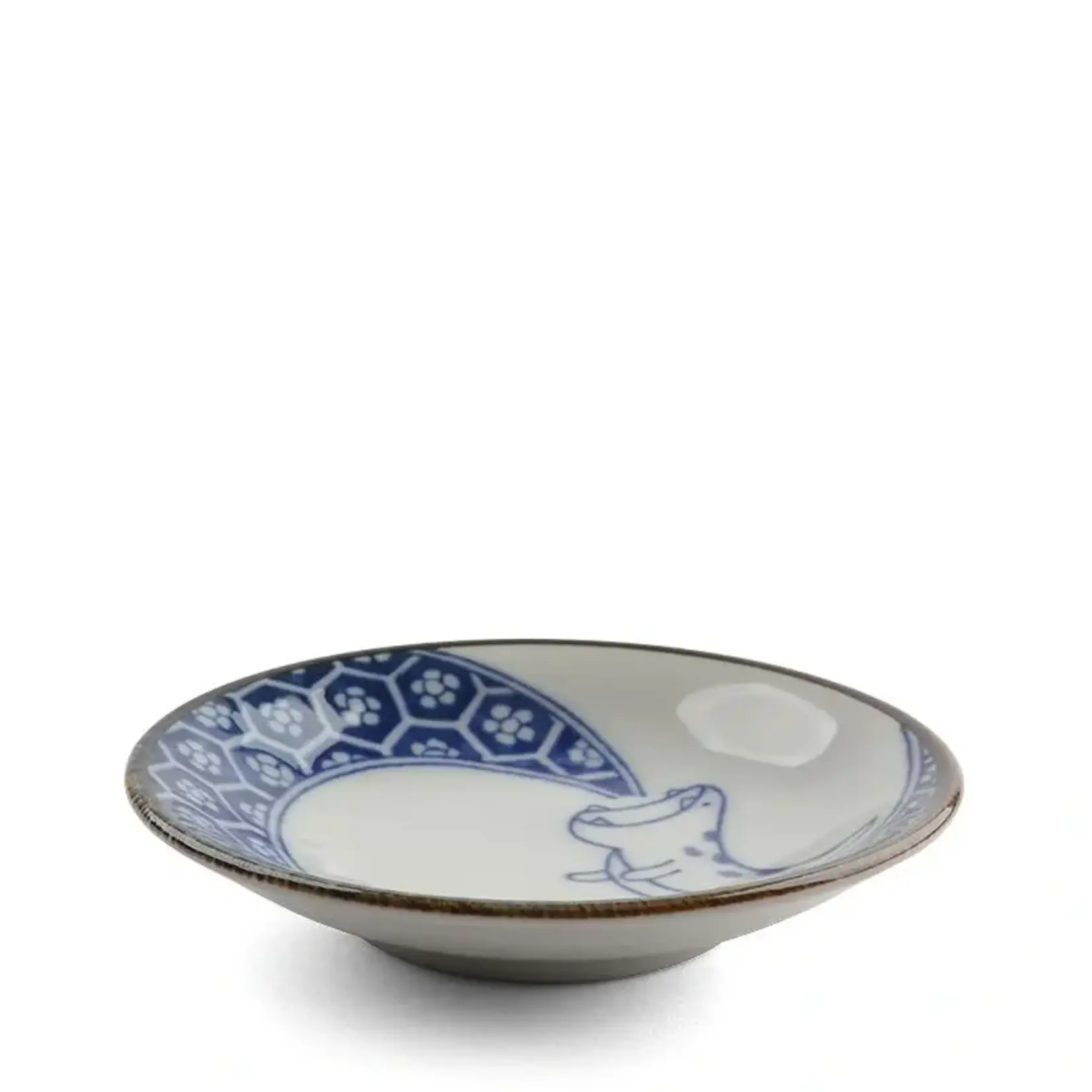 Blue Flame Dragon 3.5" Sauce Dish - J6815