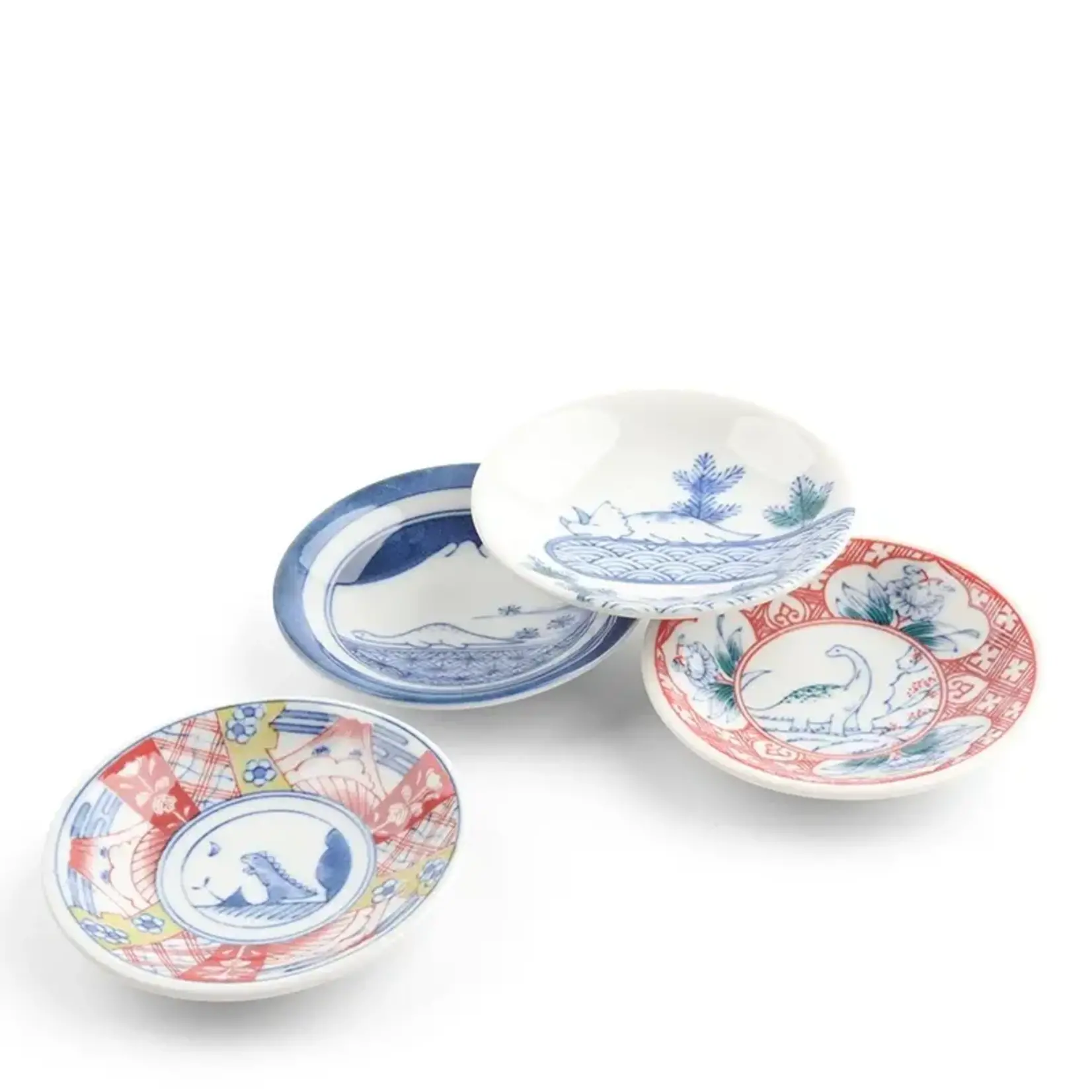 Flower Dino 3.5" Sauce Dish - J6821