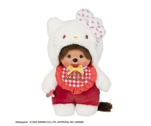 Monchhichi x Hello Kitty Gingham Checker 7.87