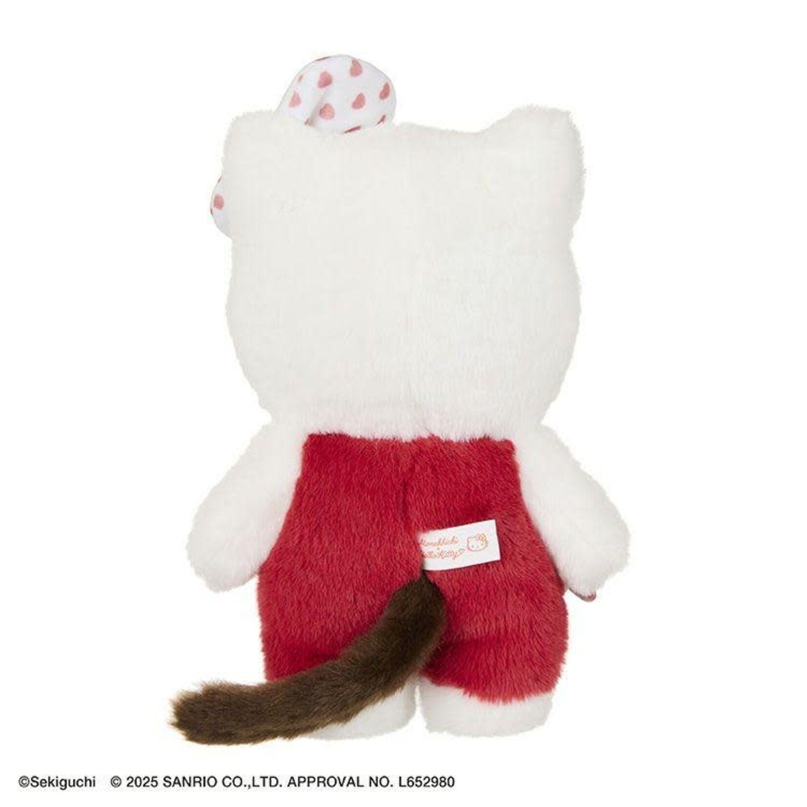 Sekiguchi Monchhichi x Hello Kitty Gingham Checker 7.87" Plush Toy 205882