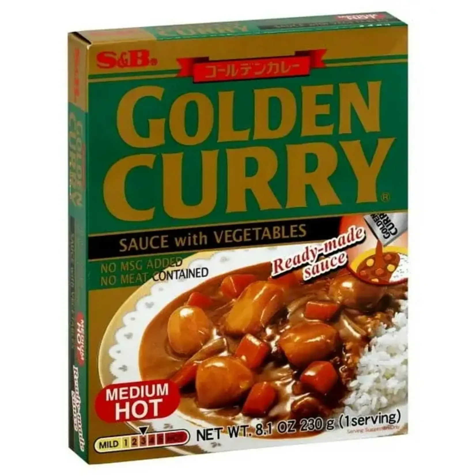 S&B S&B Golden Curry - Medium Hot
