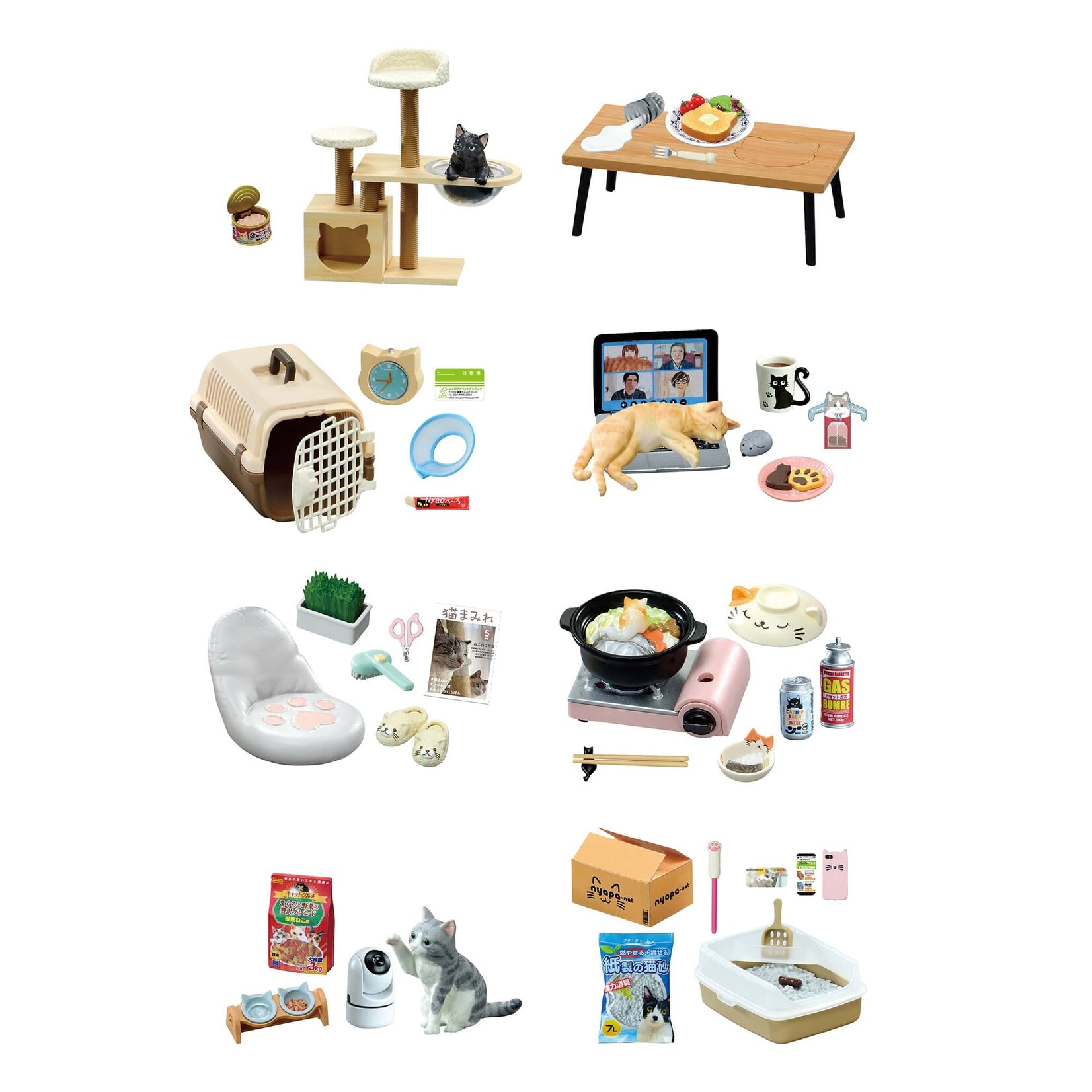 Re-Ment Blind Box - Re-Ment -  Life with Cats RM-005