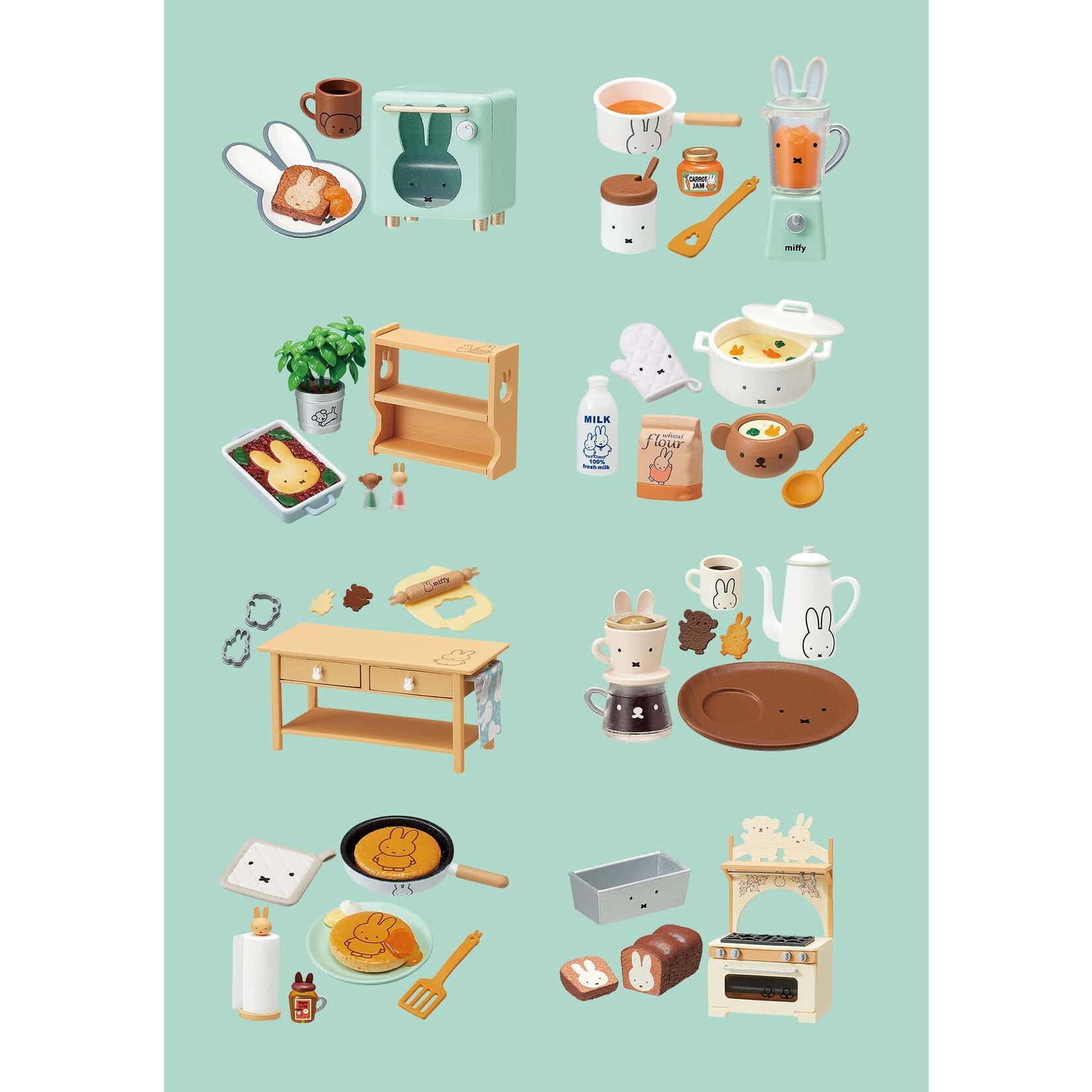 Re-Ment Blind Box - Re-Ment -  Miffy Natural Kitchen RM-010