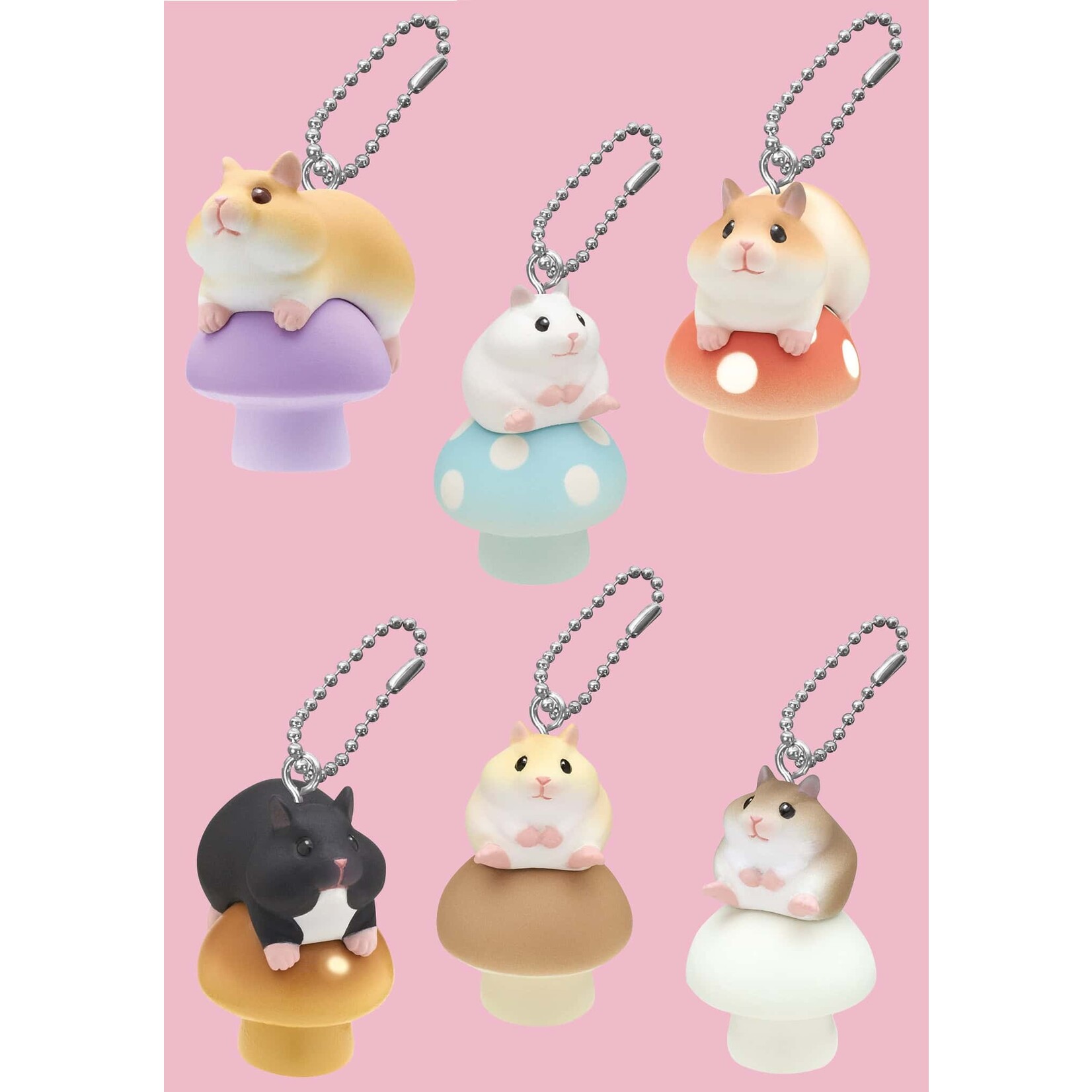 Kitan Club Blind Box - Kitan Club - Hamster on Mushroom KC-024