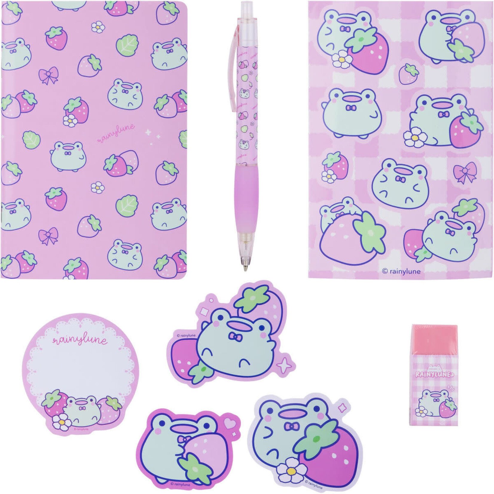 Rainylune Friend the Frog Stationery Set