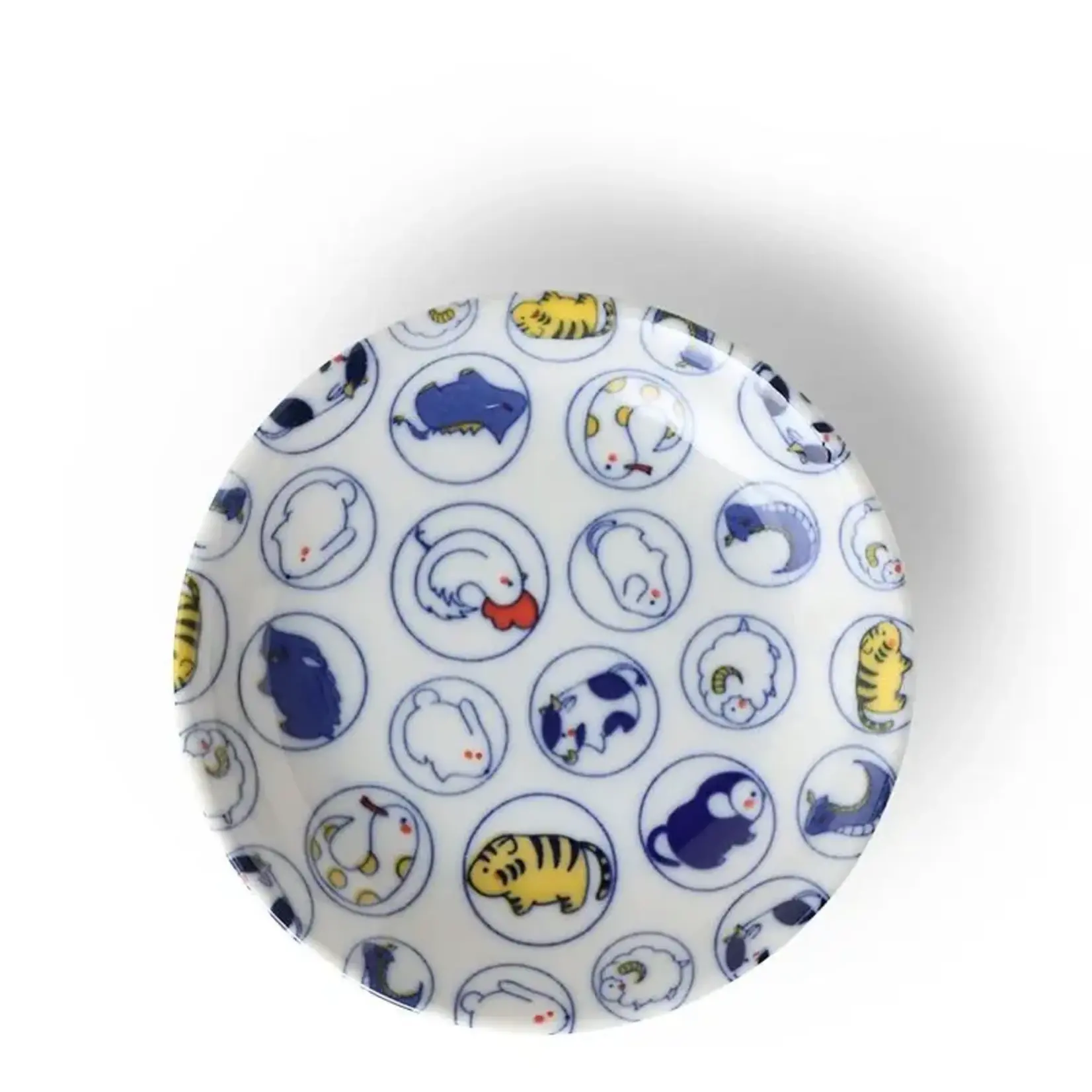 Plate - Zodiac Animals 5.25" - J5575C