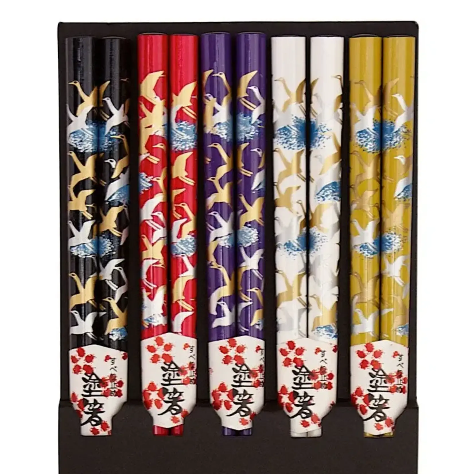 Crane Chopsticks Set (5) - B915