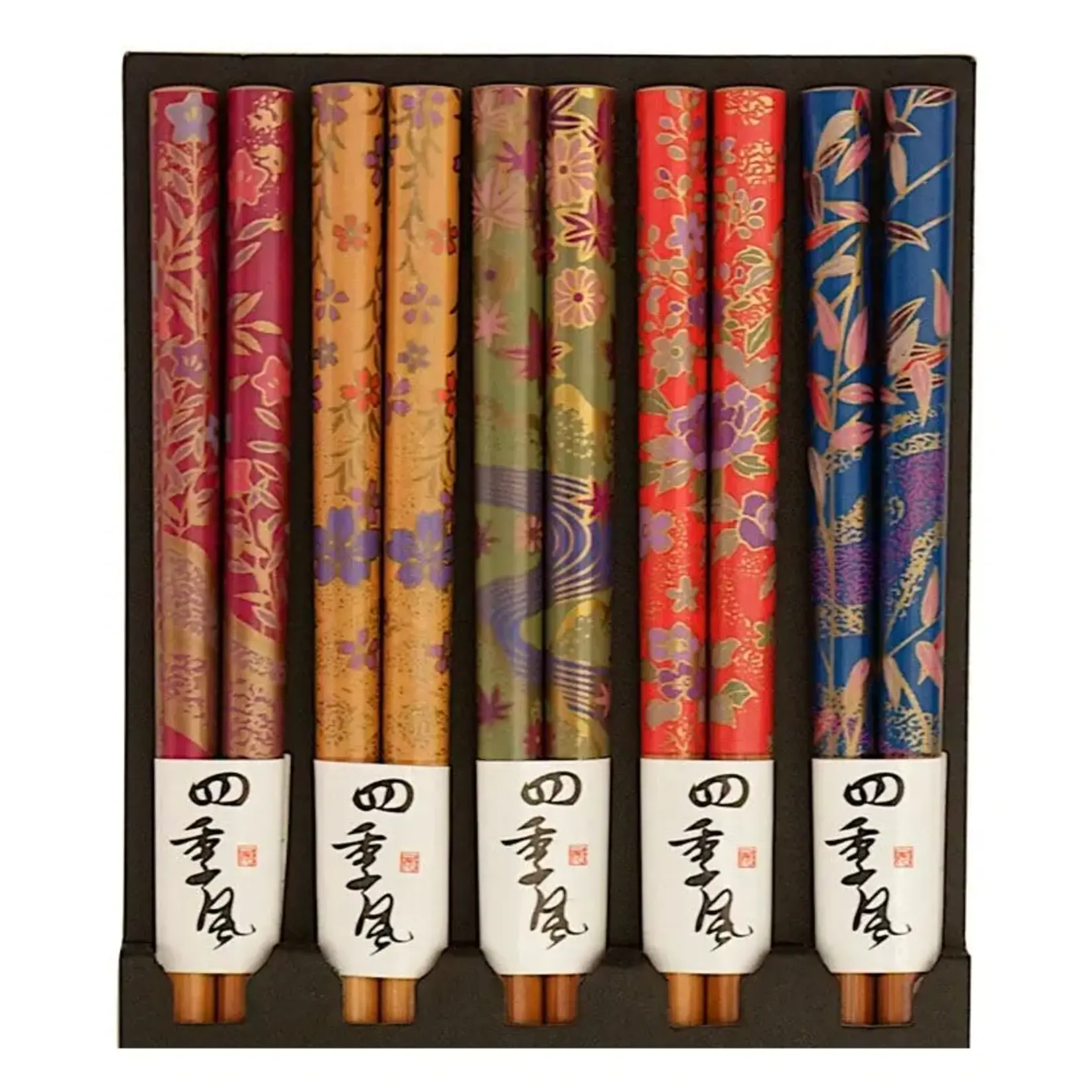Flowers Chopsticks Set (5) - B917