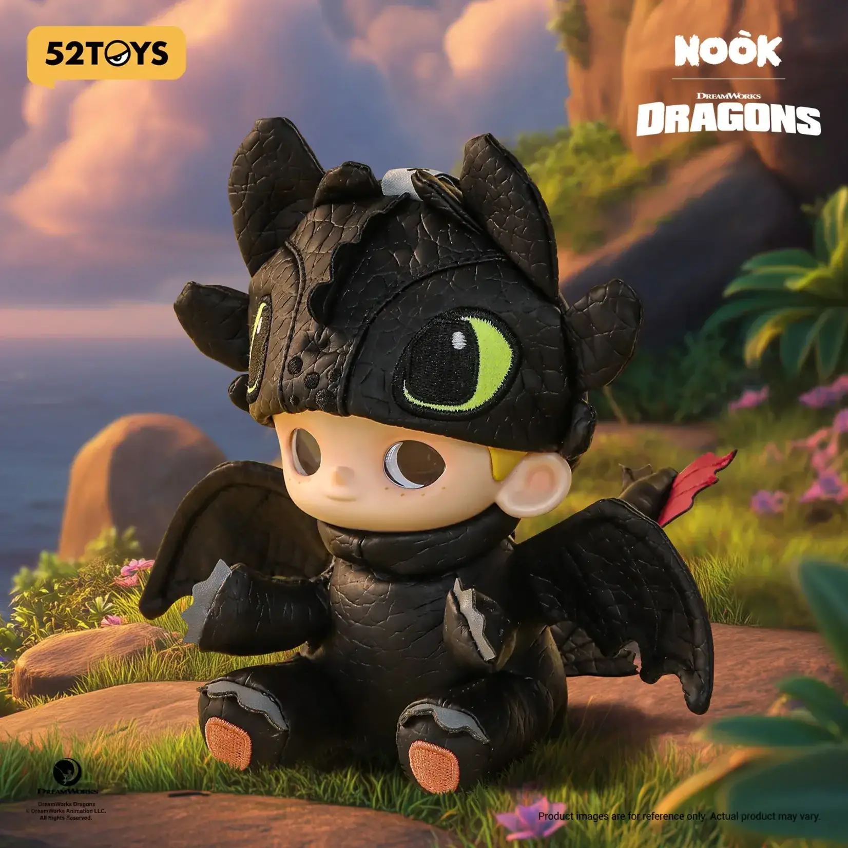 52Toys Nook x Toothless Dragon LIMITED EDITION Plush