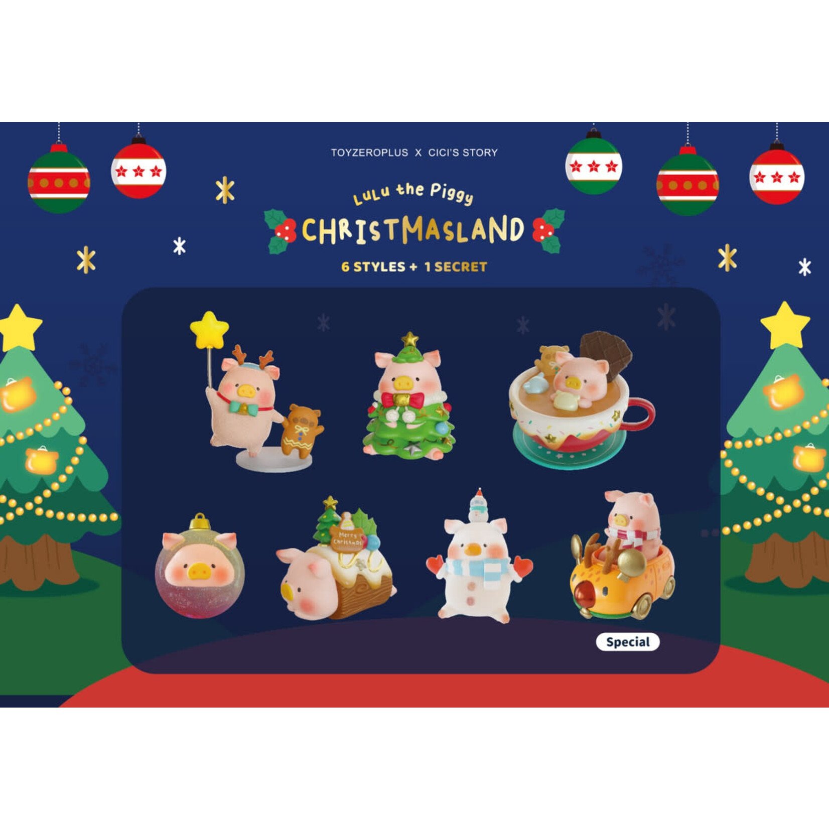 52Toys Blind Box - Lulu the Pig - Christmasland Series