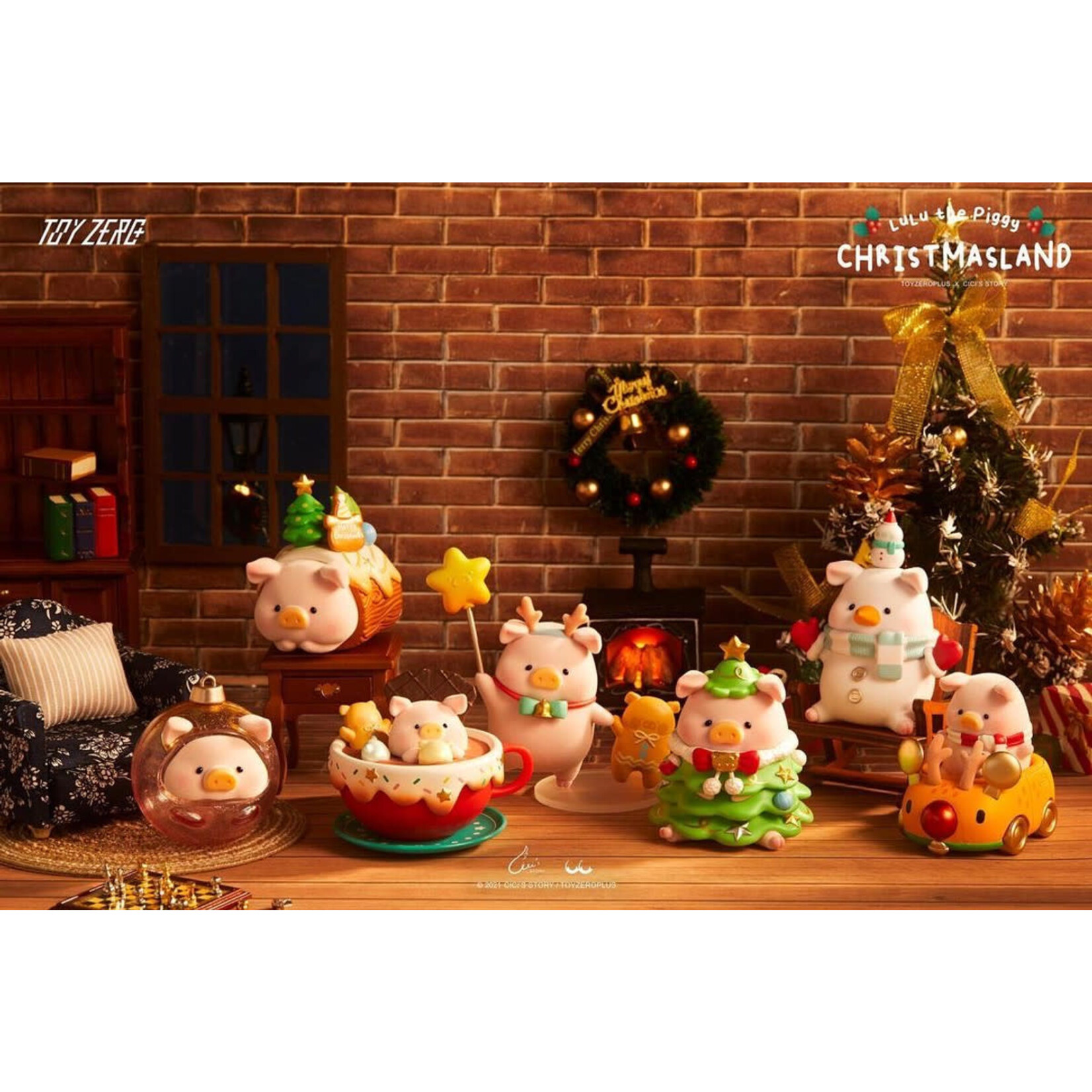 52Toys Blind Box - Lulu the Pig - Christmasland Series