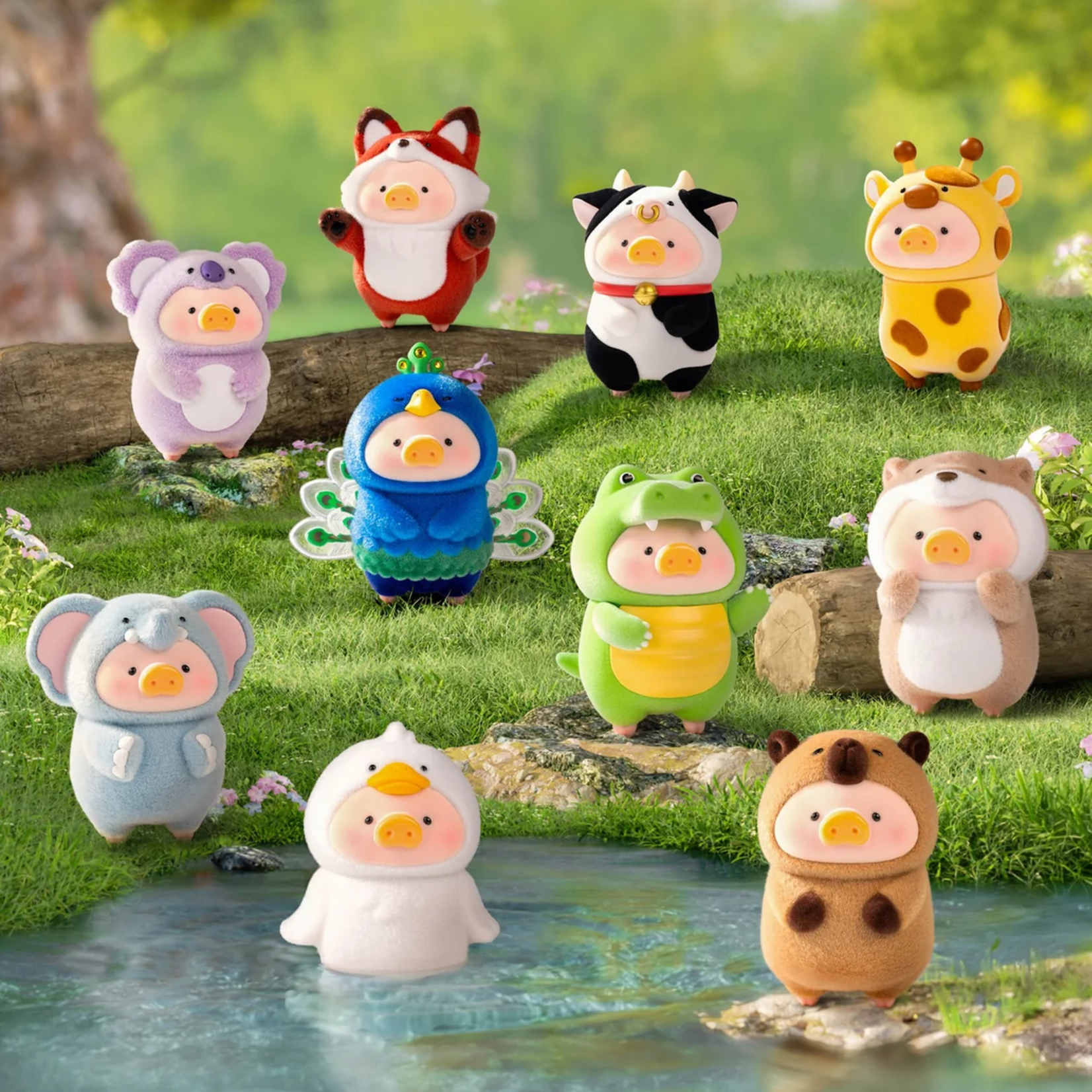 52Toys Blind Box - Lulu the Pig - Animal Party Series