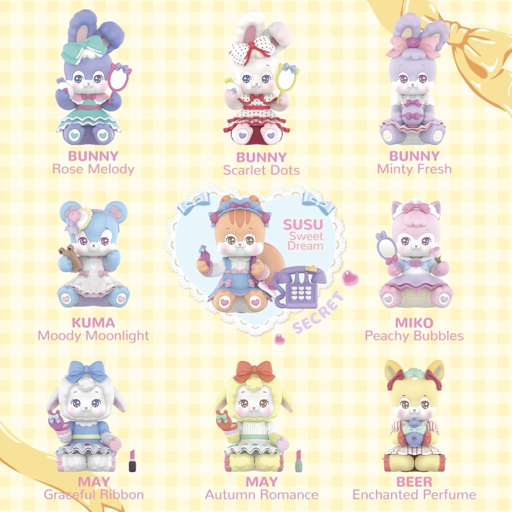 52Toys Blind Box - FuwaFuwa Glamor Cuties