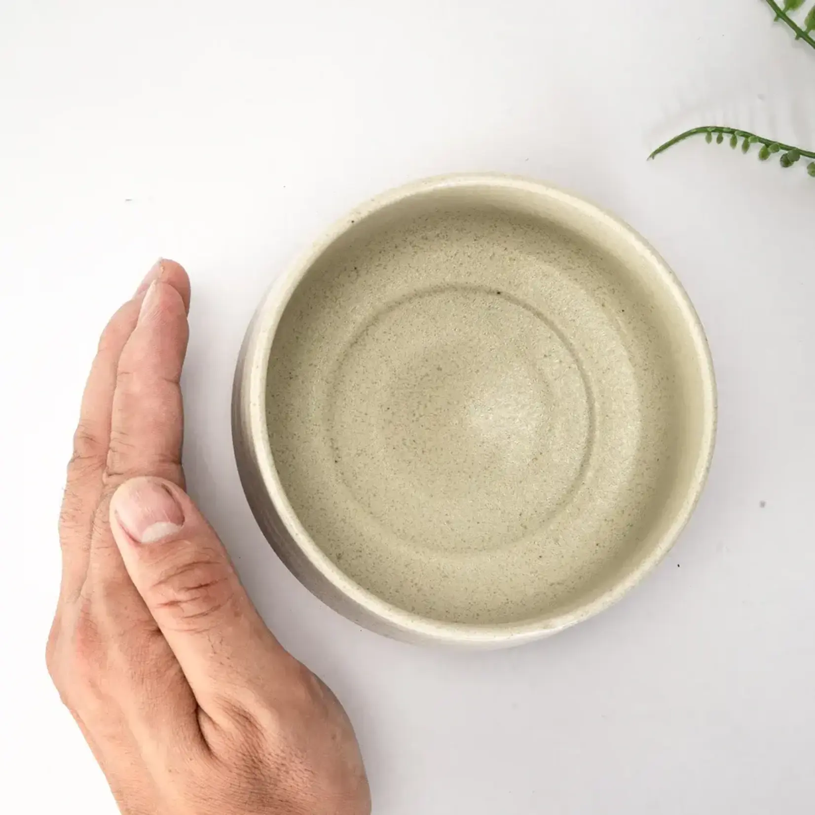 Matcha-wan Set w/whisk & scoop - Nature White - MCS47-NW