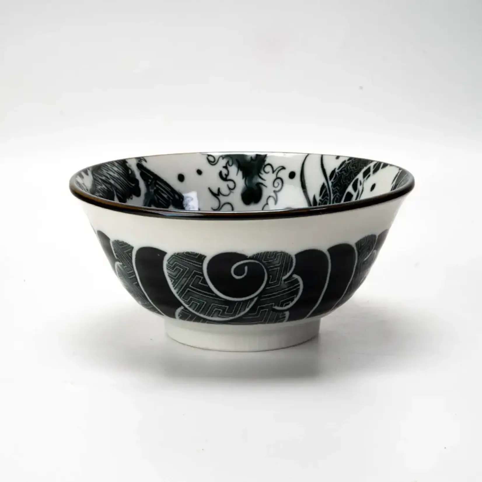 2:2pc Rice Bowl / Chopsticks Set - Dragons BGS2-DGN