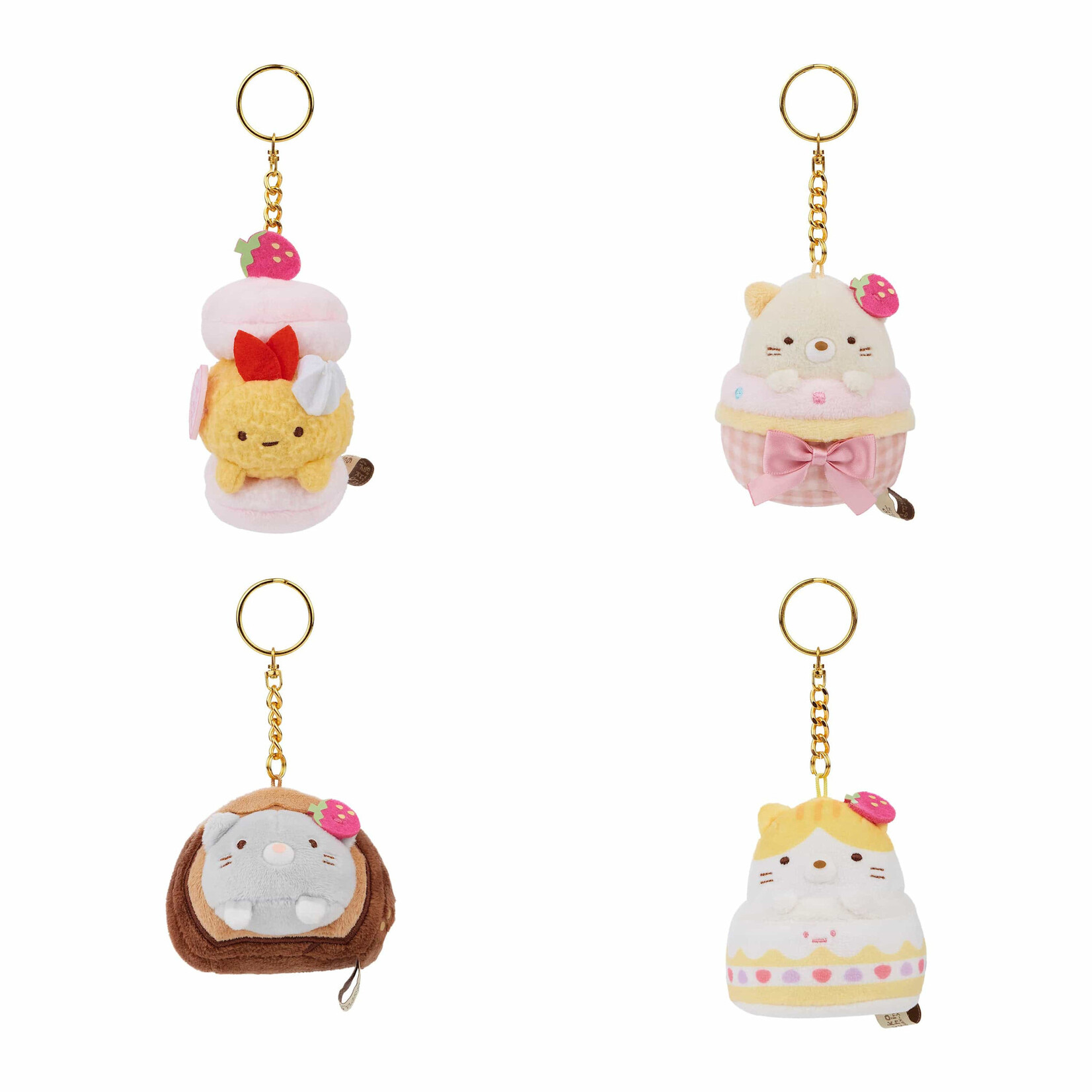 SAN-X Blind Box - Sumikkogurashi Sweet Sibling Keychain US20112
