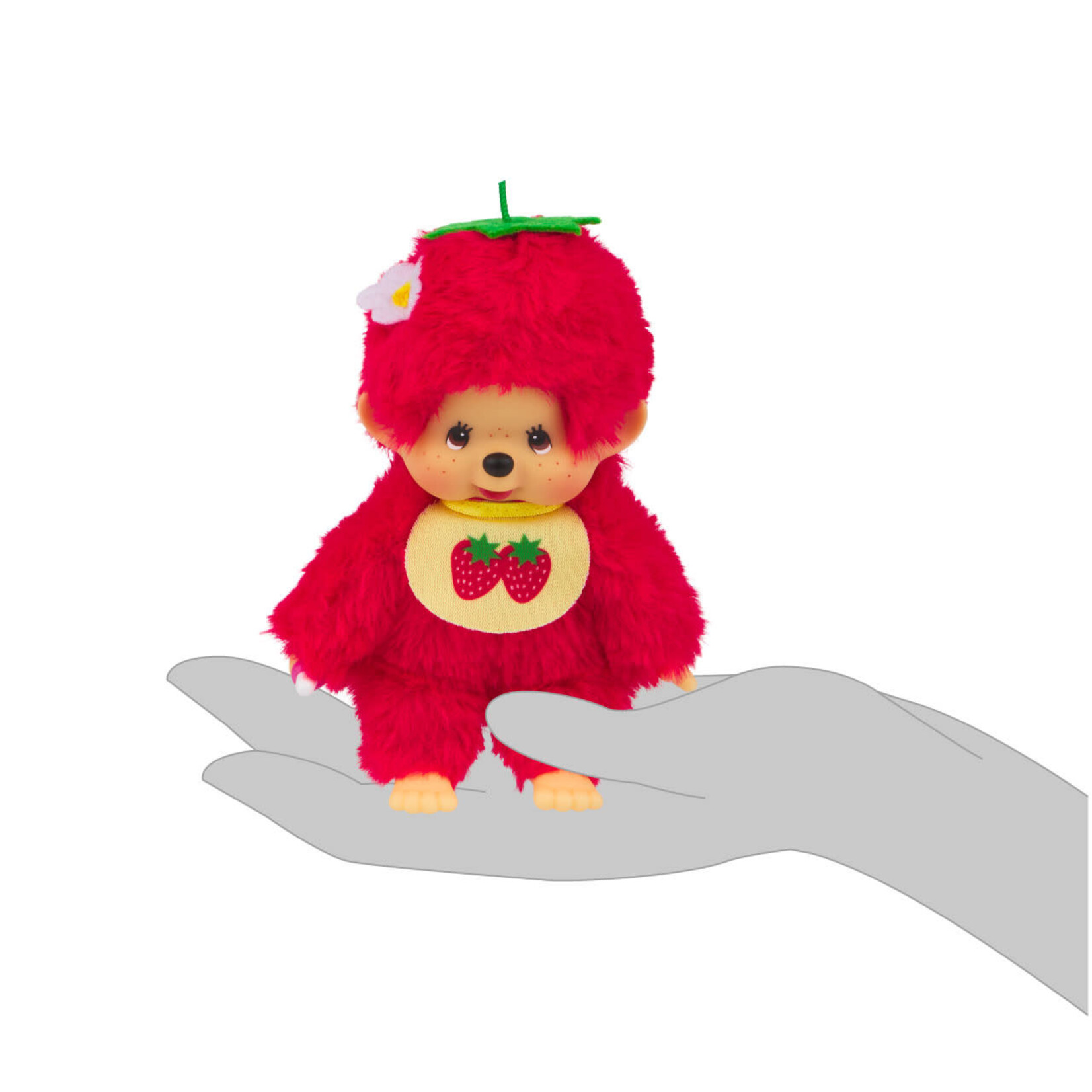 Sekiguchi Monchhichi FRUIT COLOR 5.5" Plush Doll