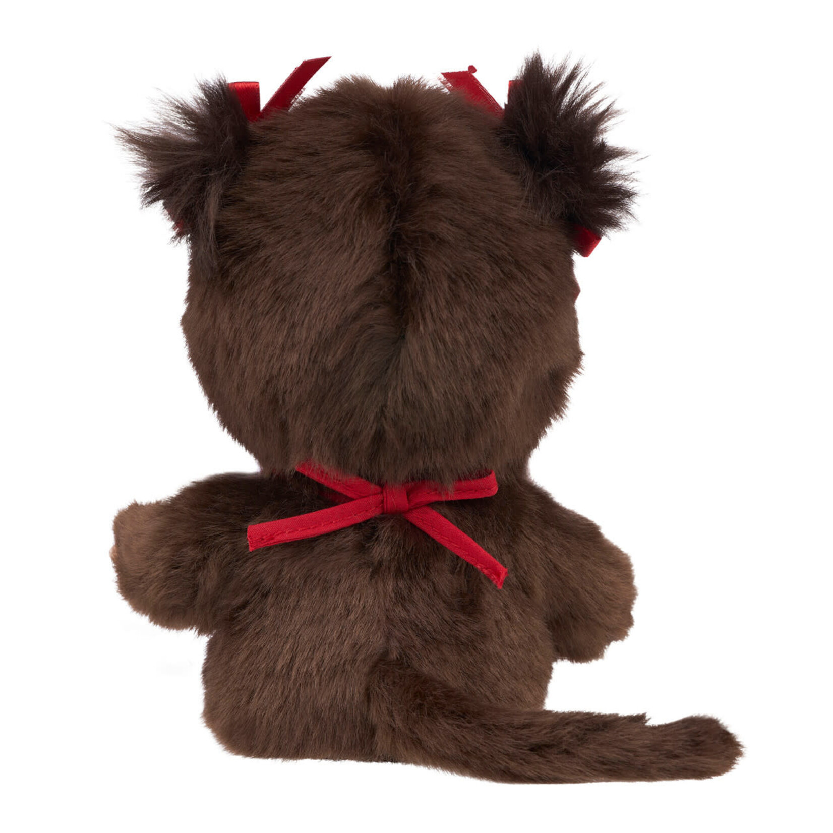 Sekiguchi Monchhichi Sitting & Reading Girl 7" Plush Toy