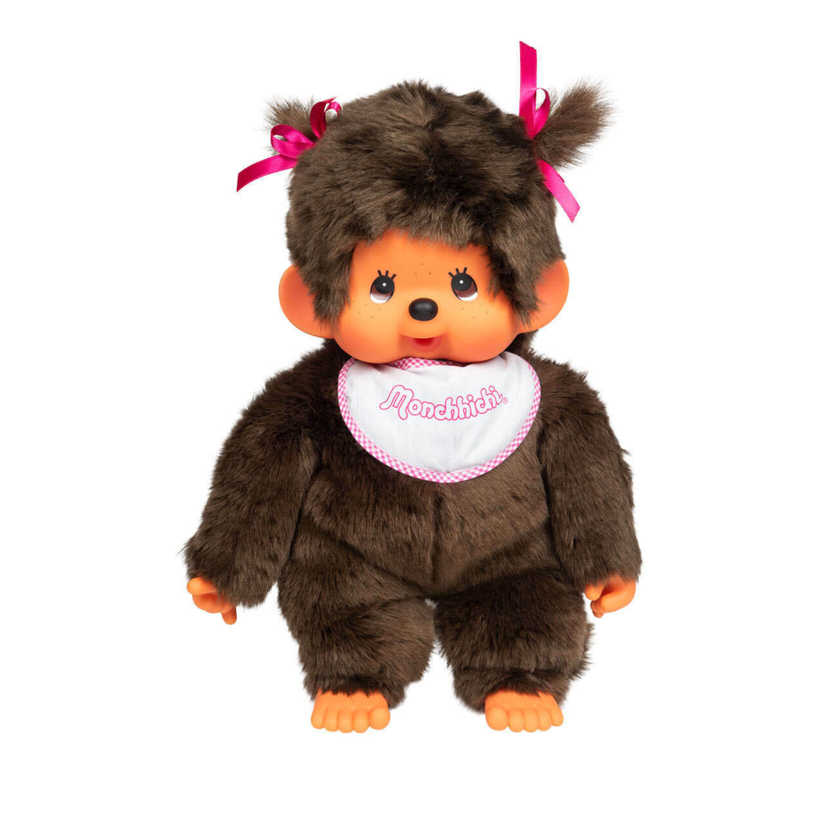 Monchhichi Classic Girl 18" Plush Toy - Red