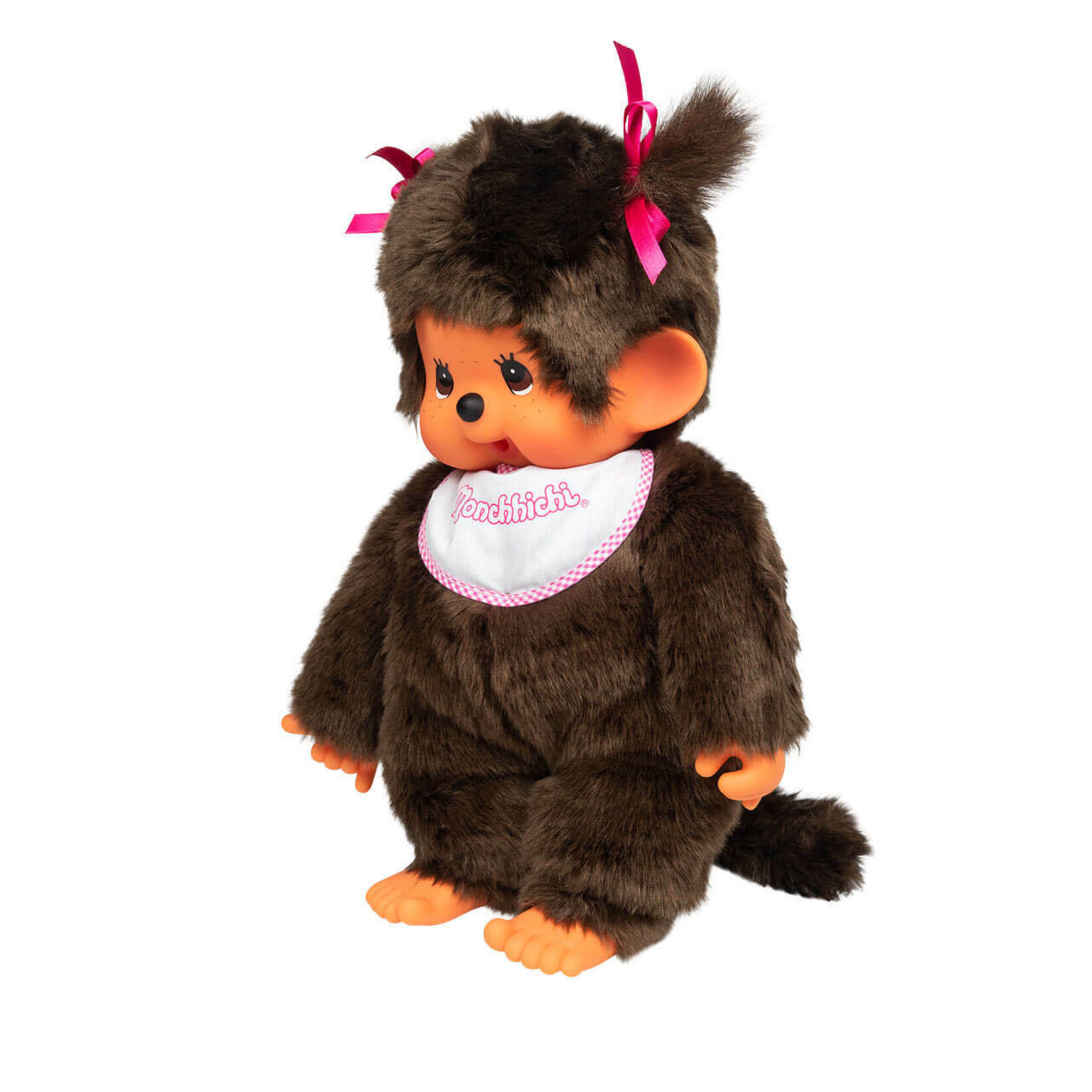 Monchhichi Classic Girl 18" Plush Toy - Red