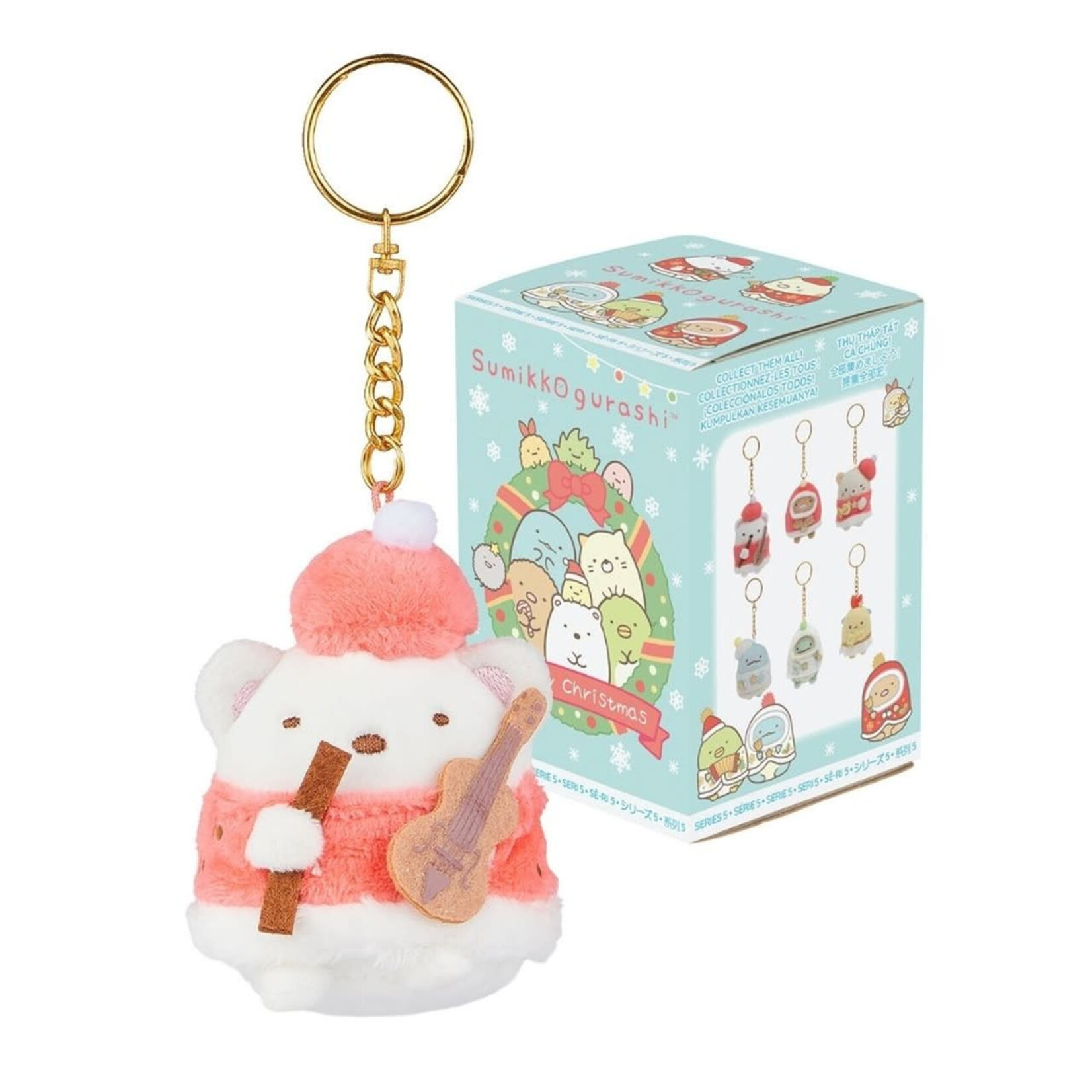 SAN-X Blind Box - Sumikkogurashi Musical Christmas Keychain US20073