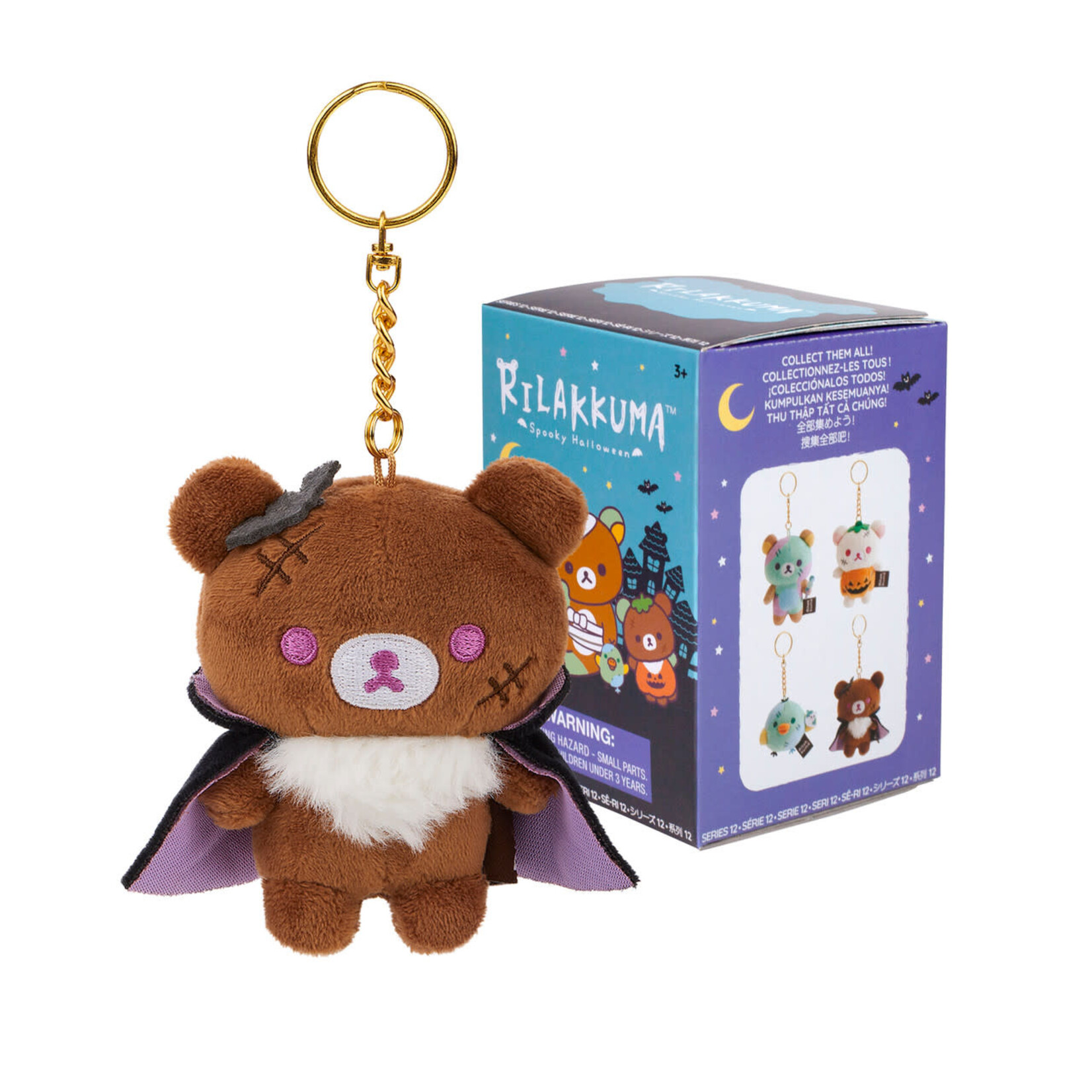 SAN-X Blind Box - Rilakkuma San-X Original Halloween Monsters Keychain US10355