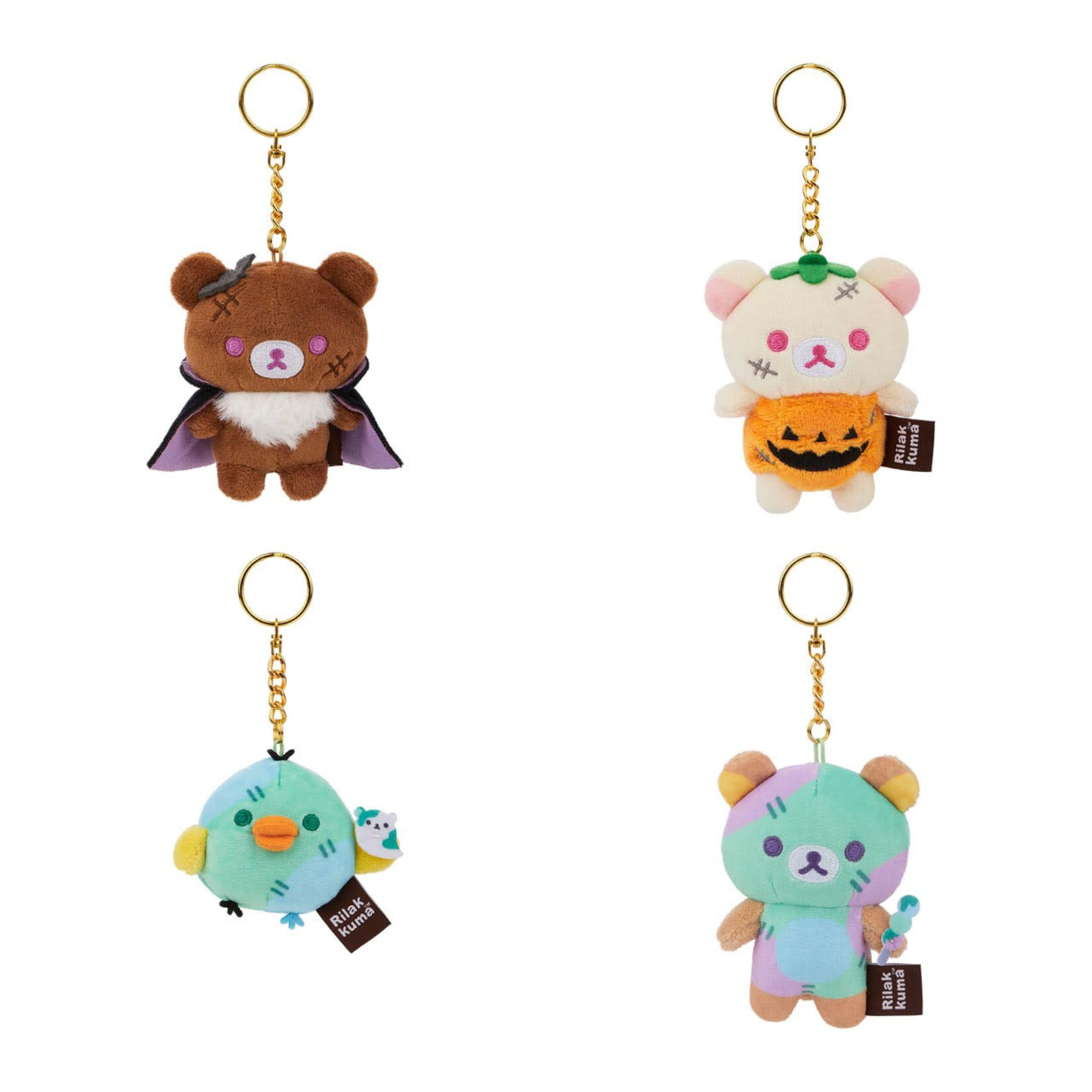 SAN-X Blind Box - Rilakkuma San-X Original Halloween Monsters Keychain US10355