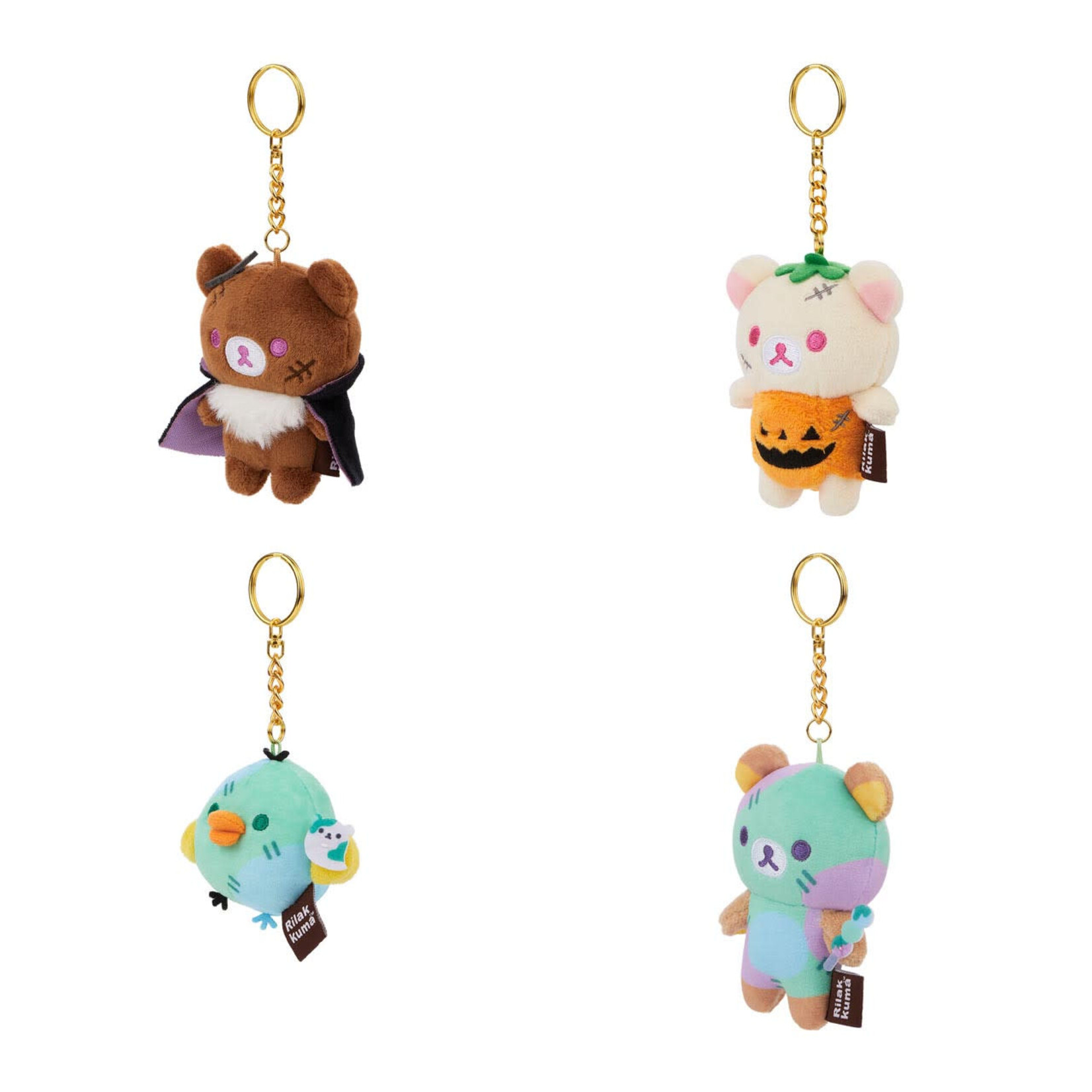 SAN-X Blind Box - Rilakkuma San-X Original Halloween Monsters Keychain US10355