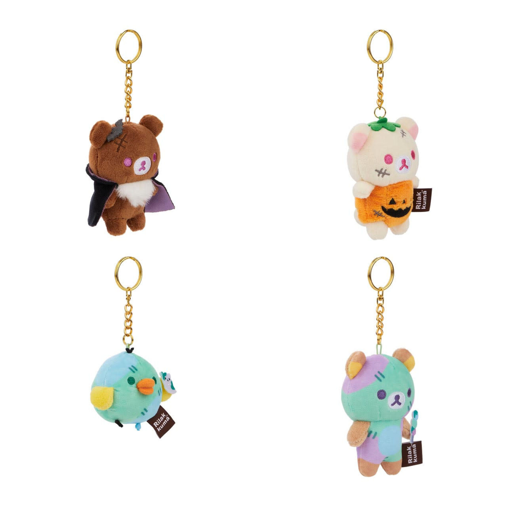 SAN-X Blind Box - Rilakkuma San-X Original Halloween Monsters Keychain US10355