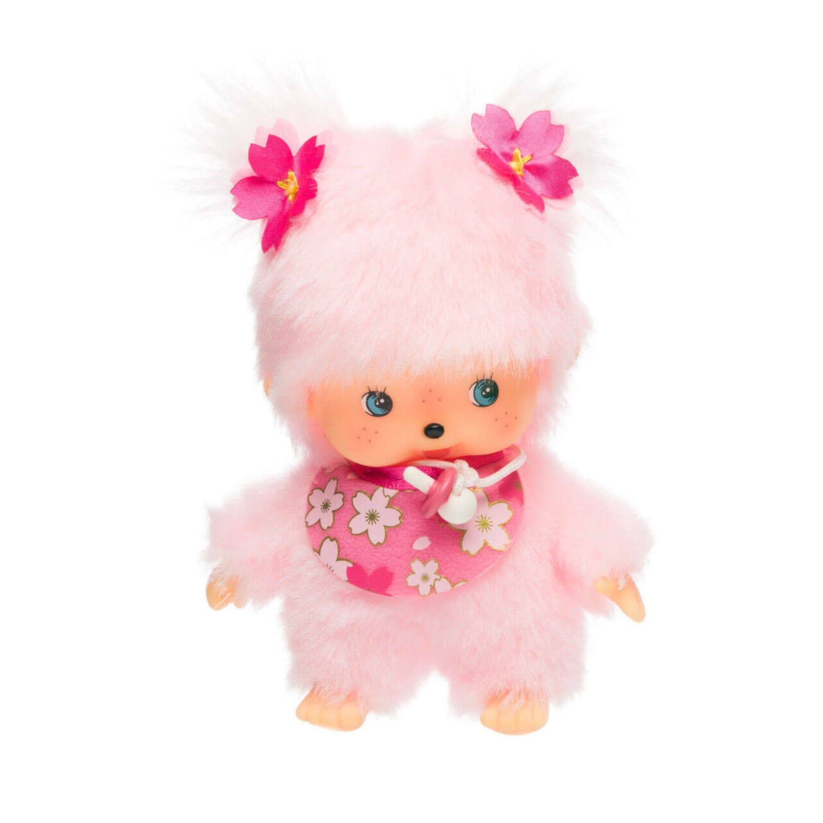 Sekiguchi Monchhichi Classic Bebichhichi Cherry Blossom 4.75" Mini Plush