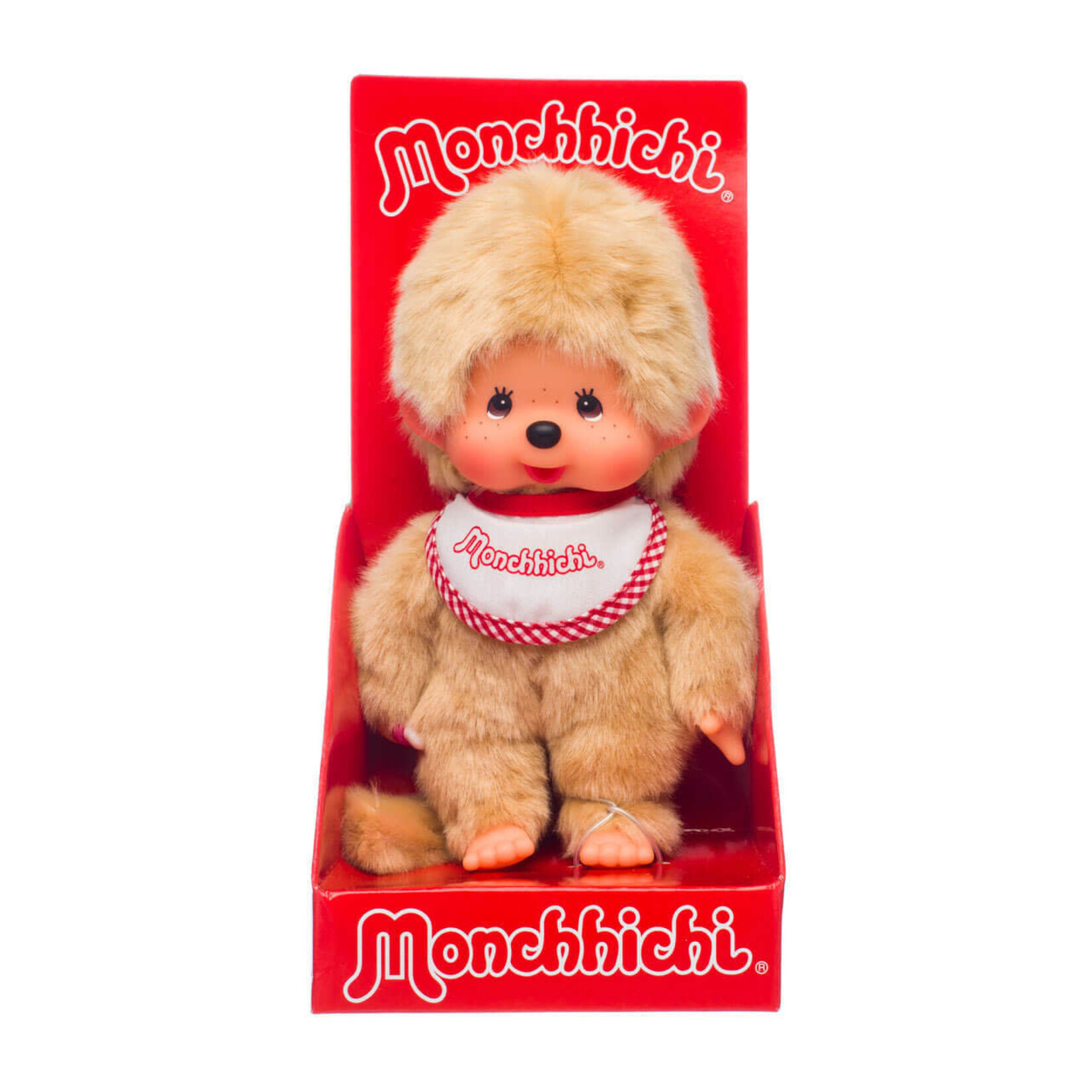 Monchhichi Classic 8" Plush Toy - Beige