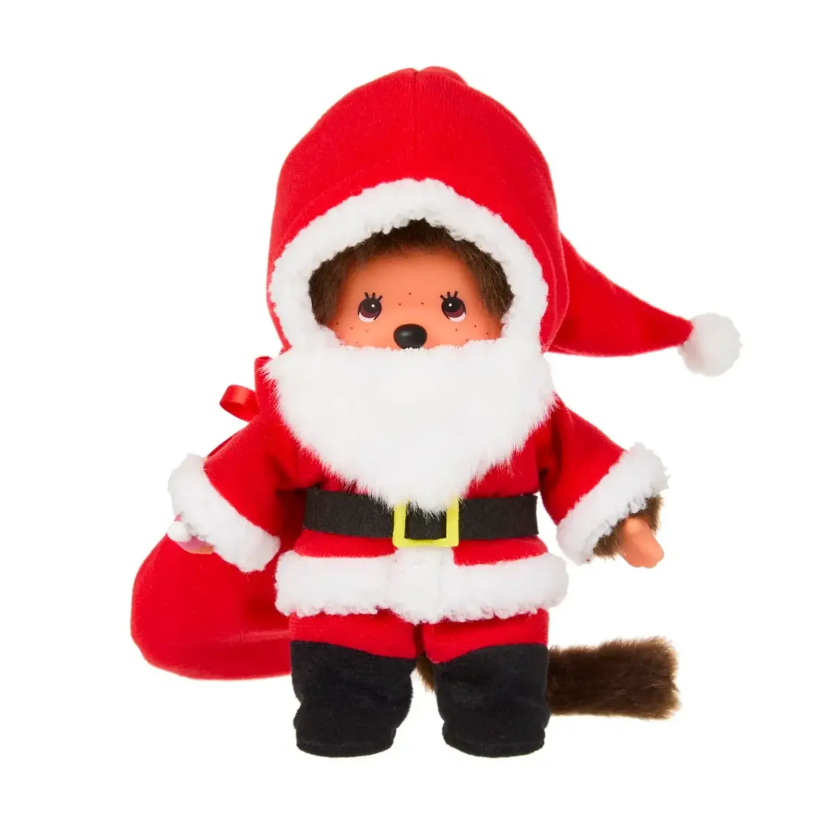 Sekiguchi Monchhichi FSanta Claus Boy 8" Plush Toy