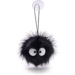 Bandai Soot Sprites (Totoro) Makkuro Kurosuke Plush w/suction cup