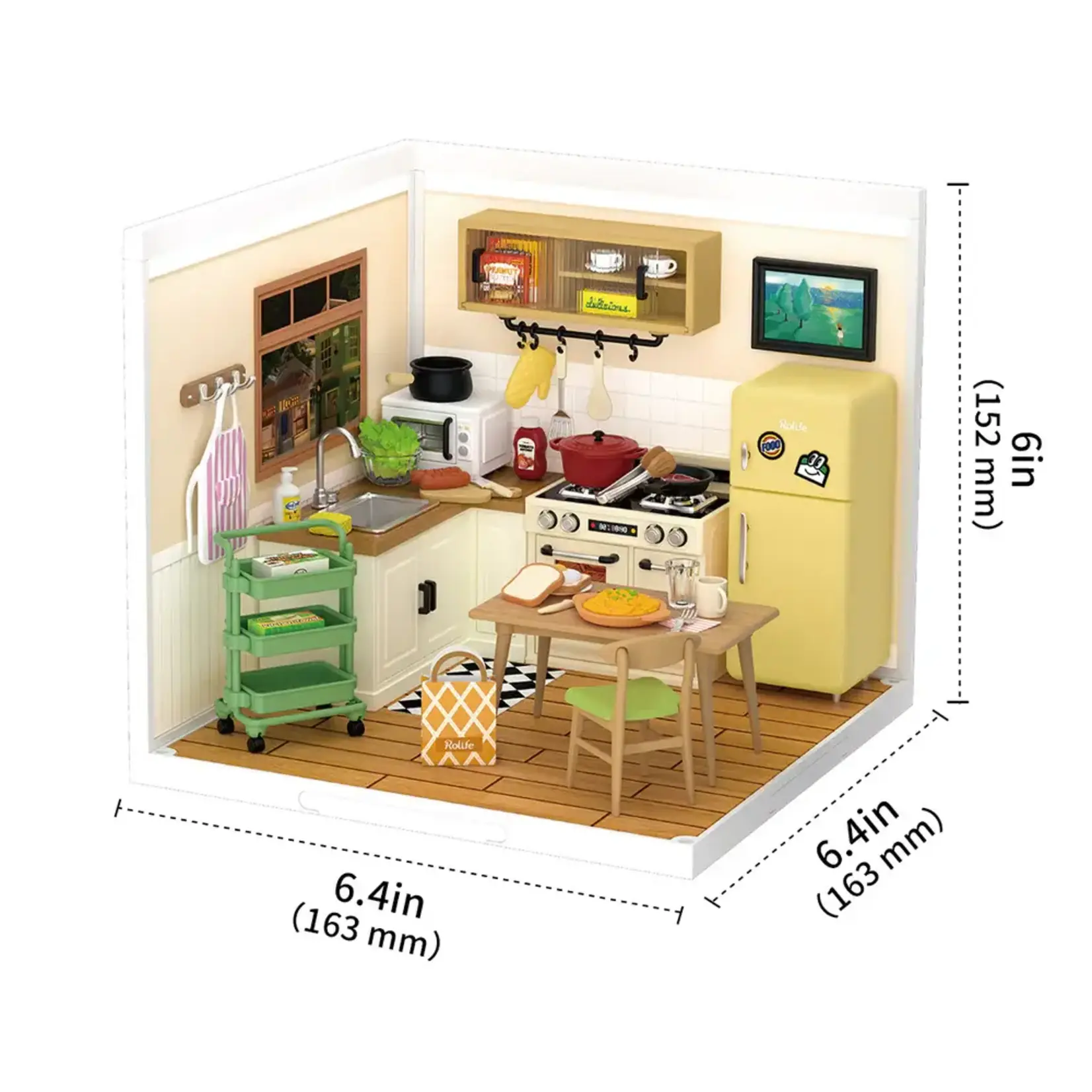 Rolife Rolife - Happy Meals Kitchen  - DW008
