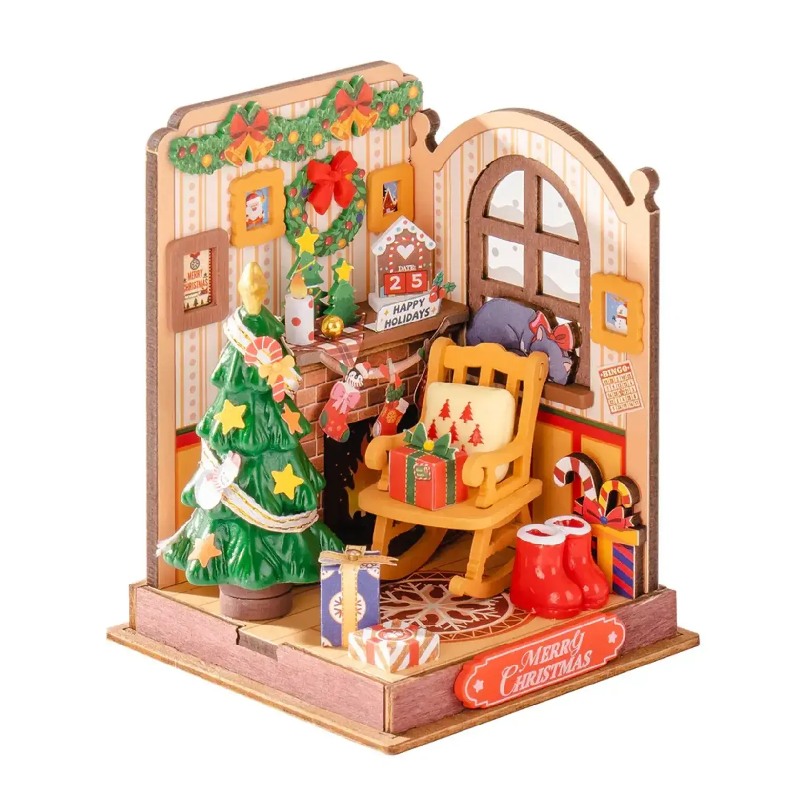 Rolife Rolife - Christmas Fireplace  - DS041