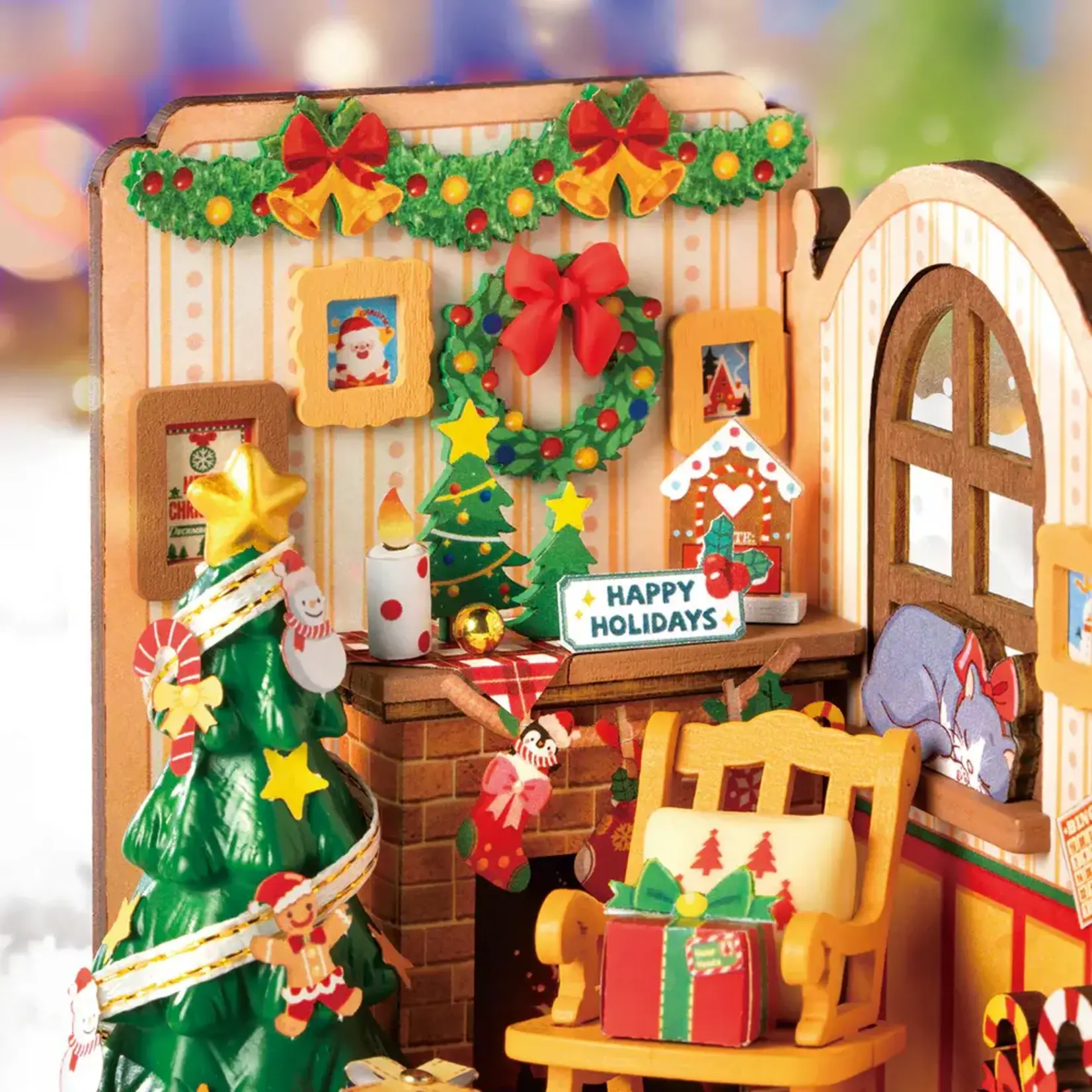 Rolife Rolife - Christmas Fireplace  - DS041