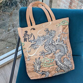 DRAGON トートバッグ Tote Bag - Dragon JB1716-DR - Matcha Time Gift Shop