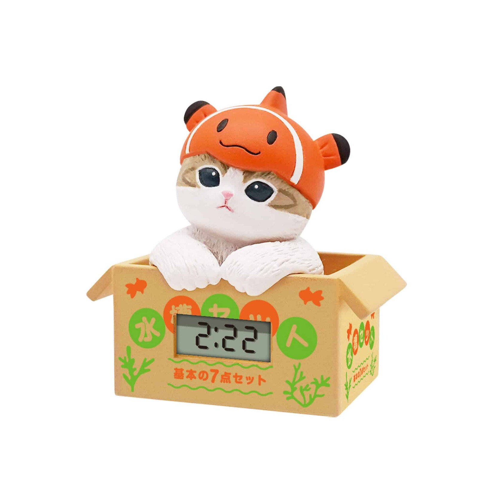 Parade Blind Box - Parade - Mofusand Desk Clock (Marine Life Meow) PRD-31788