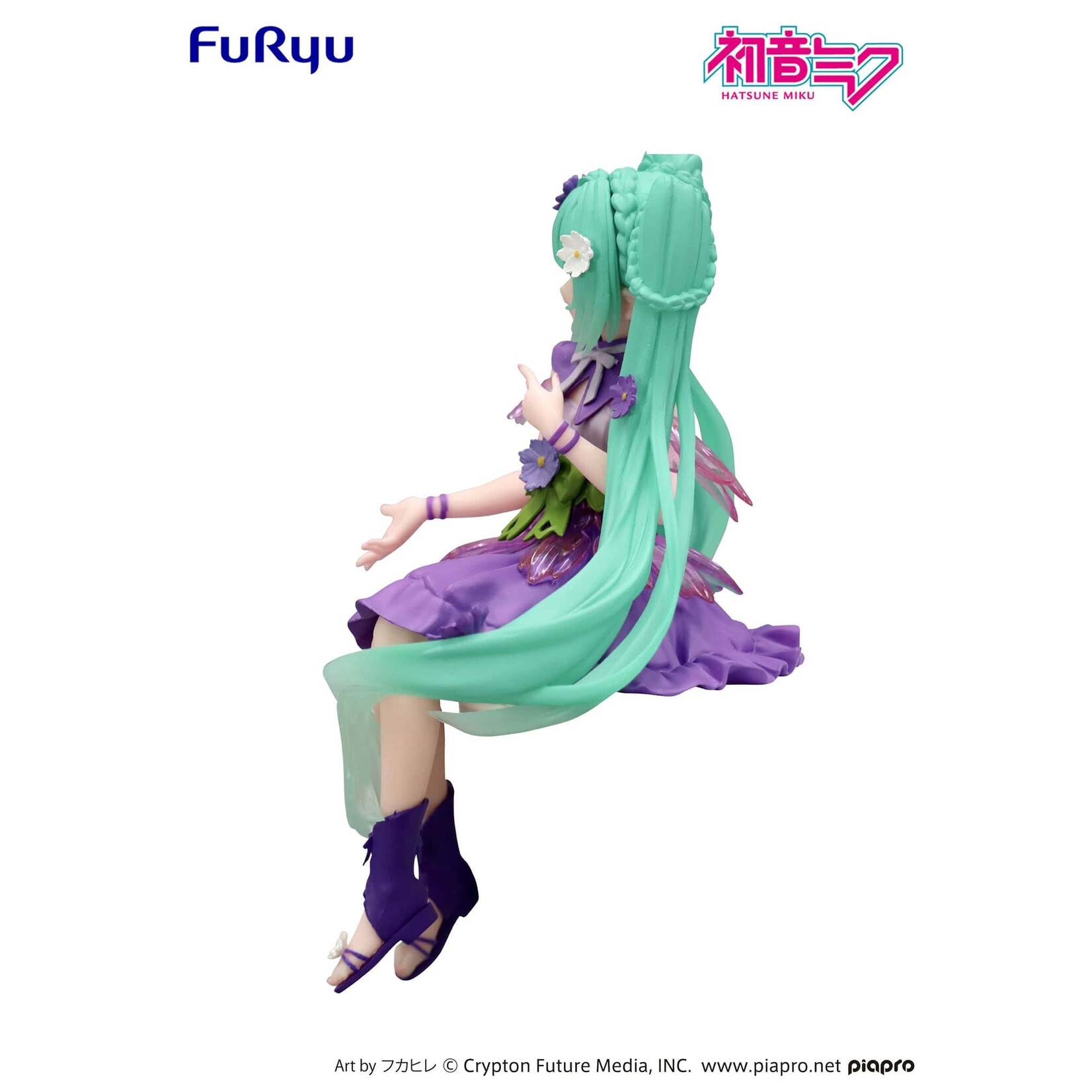FuRyu Hatsune Miku Noodle Stopper Figure ​(Flower Fairy Cosmos Purple Color ver.) AMU-SHP2925-CI