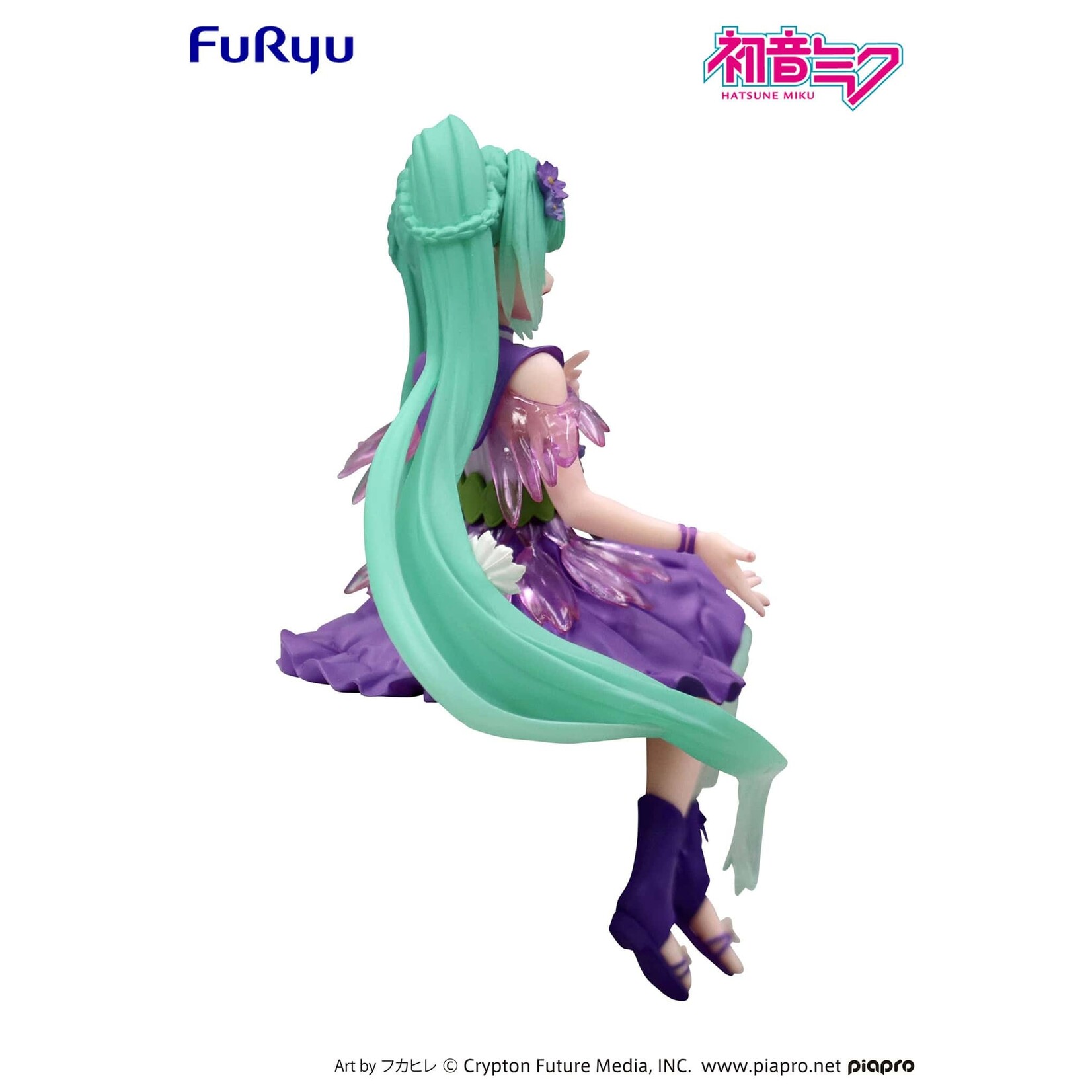 FuRyu Hatsune Miku Noodle Stopper Figure ​(Flower Fairy Cosmos Purple Color ver.) AMU-SHP2925-CI