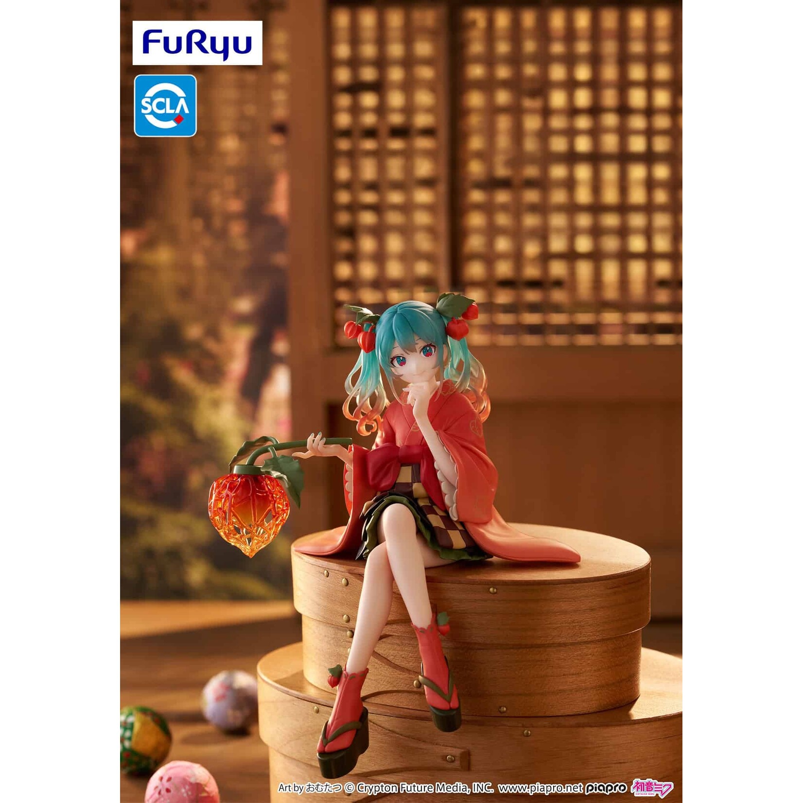 FuRyu Hatsune Miku Noodle Stopper Figure ​(Flower Fairy Winter Cherry) AMU-SHP2845-CI