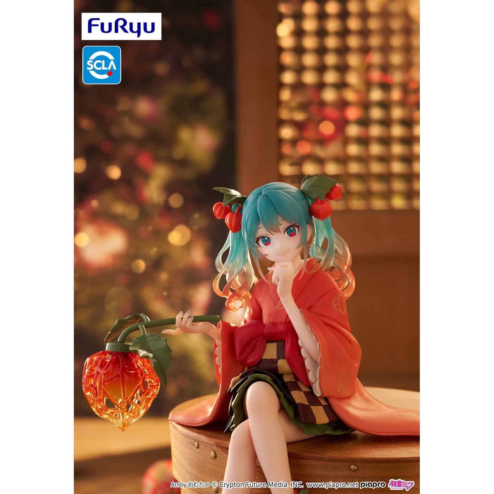 FuRyu Hatsune Miku Noodle Stopper Figure ​(Flower Fairy Winter Cherry) AMU-SHP2845-CI