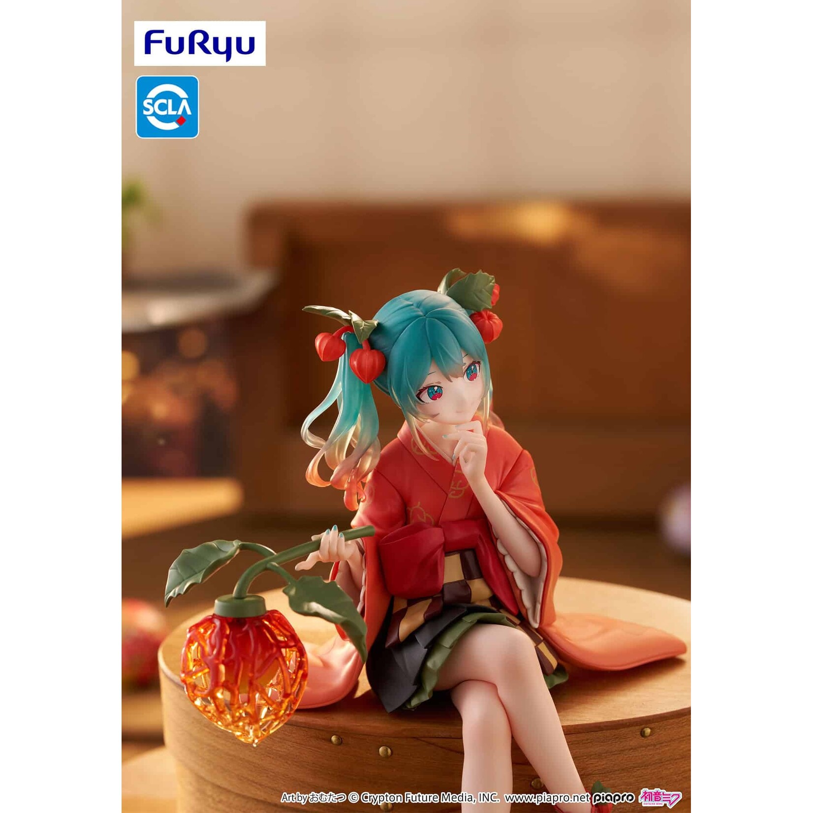 FuRyu Hatsune Miku Noodle Stopper Figure ​(Flower Fairy Winter Cherry) AMU-SHP2845-CI