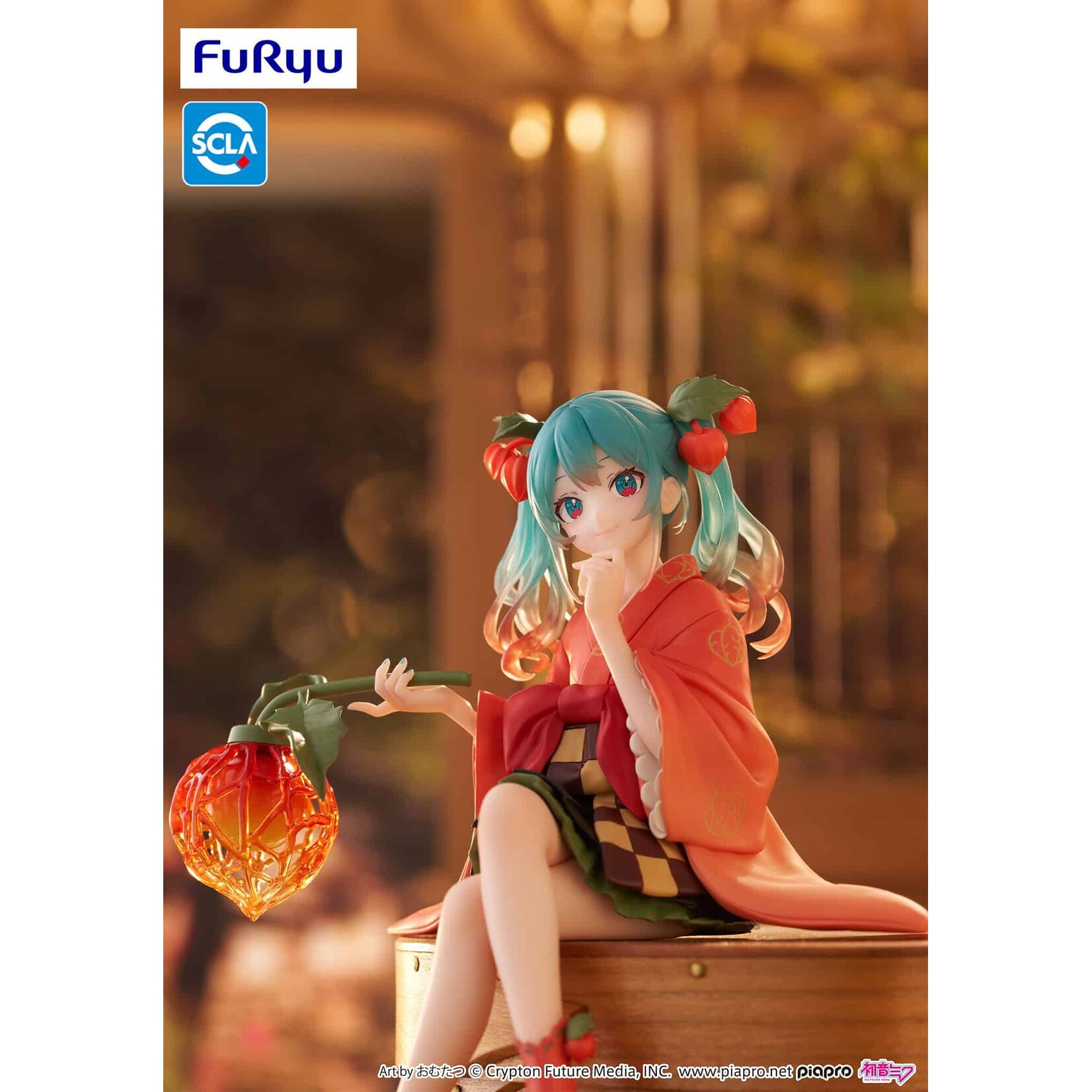 FuRyu Hatsune Miku Noodle Stopper Figure ​(Flower Fairy Winter Cherry) AMU-SHP2845-CI