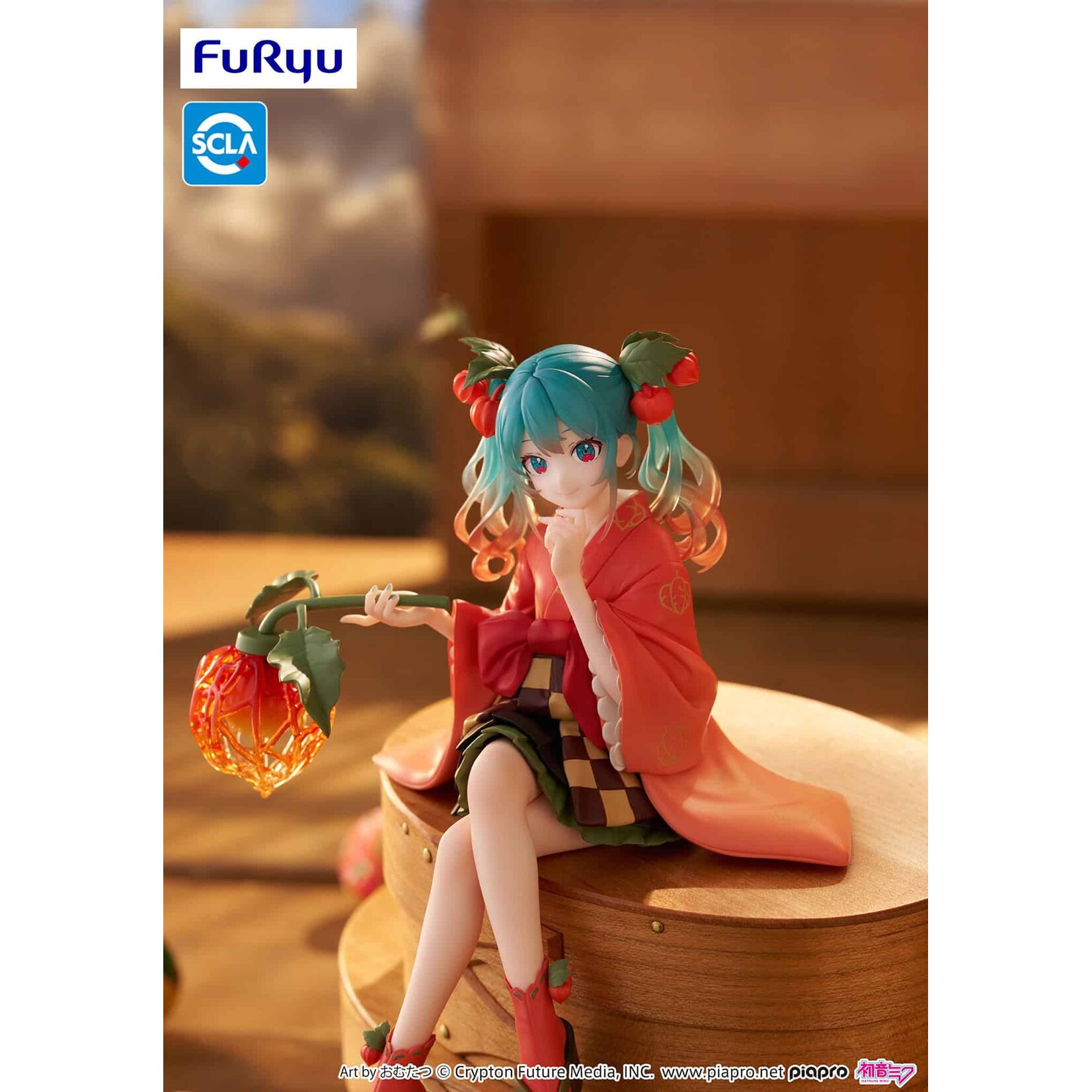 FuRyu Hatsune Miku Noodle Stopper Figure ​(Flower Fairy Winter Cherry) AMU-SHP2845-CI