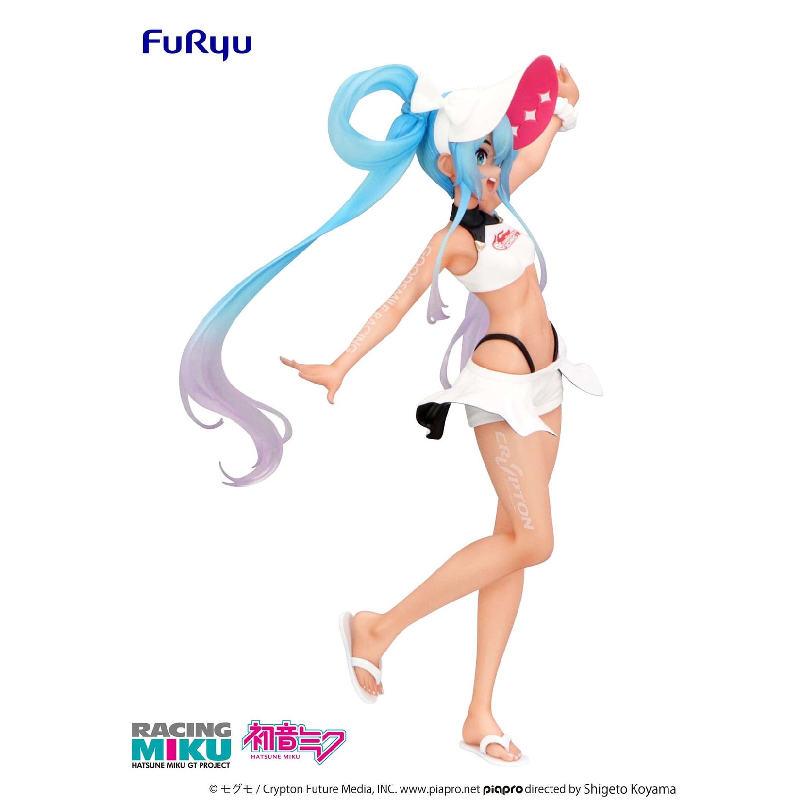 FuRyu Hatsune Miku GT Project Trio-Try-iT Figure (Racing Miku 2024 Summer Holiday) AMU-SHP2846-CI