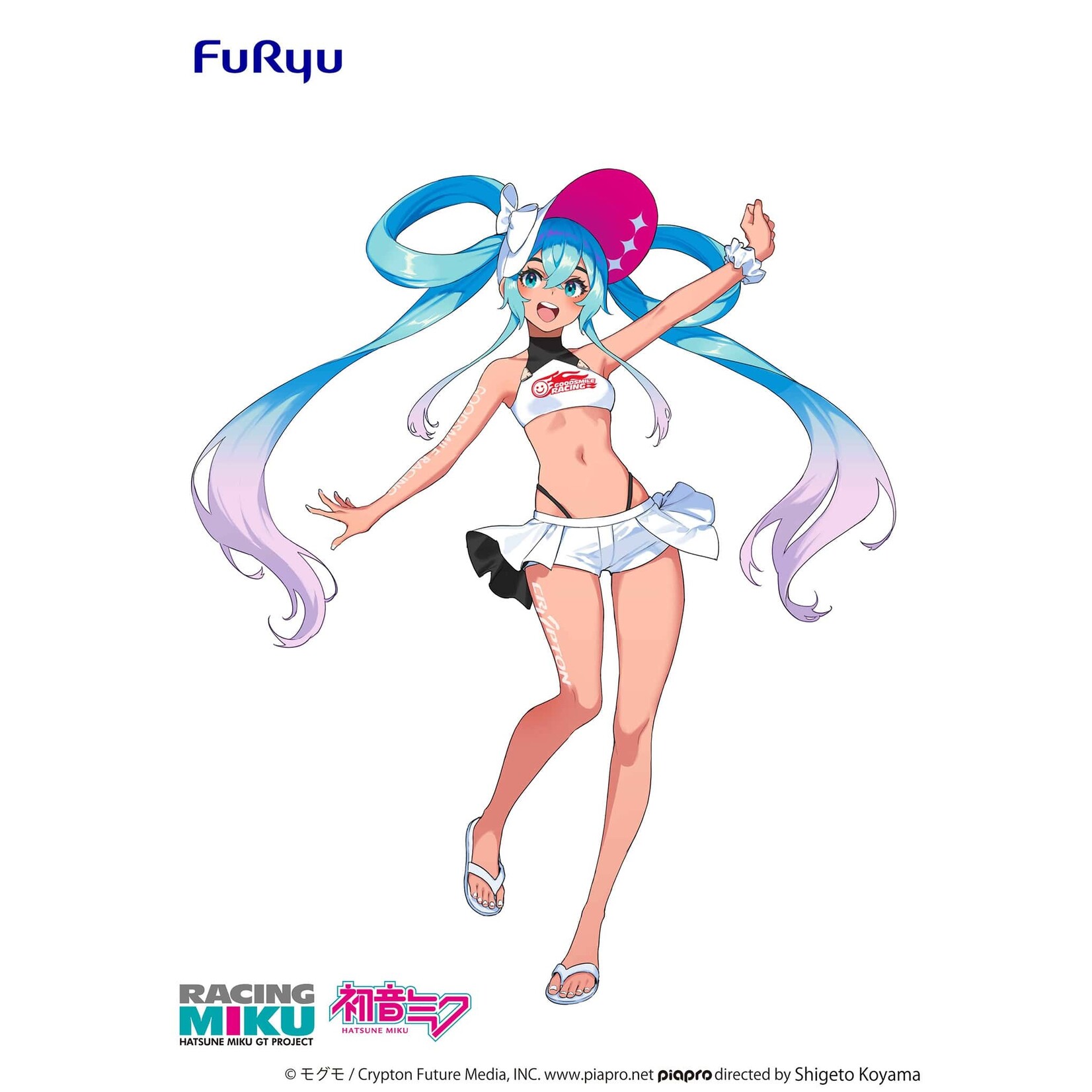 FuRyu Hatsune Miku GT Project Trio-Try-iT Figure (Racing Miku 2024 Summer Holiday) AMU-SHP2846-CI