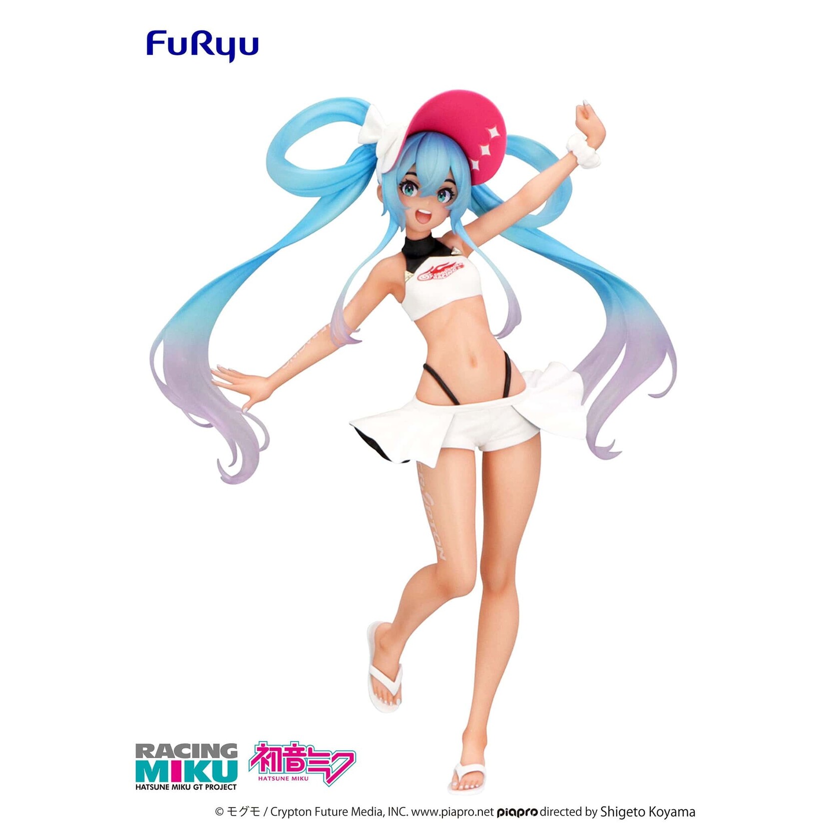 FuRyu Hatsune Miku GT Project Trio-Try-iT Figure (Racing Miku 2024 Summer Holiday) AMU-SHP2846-CI